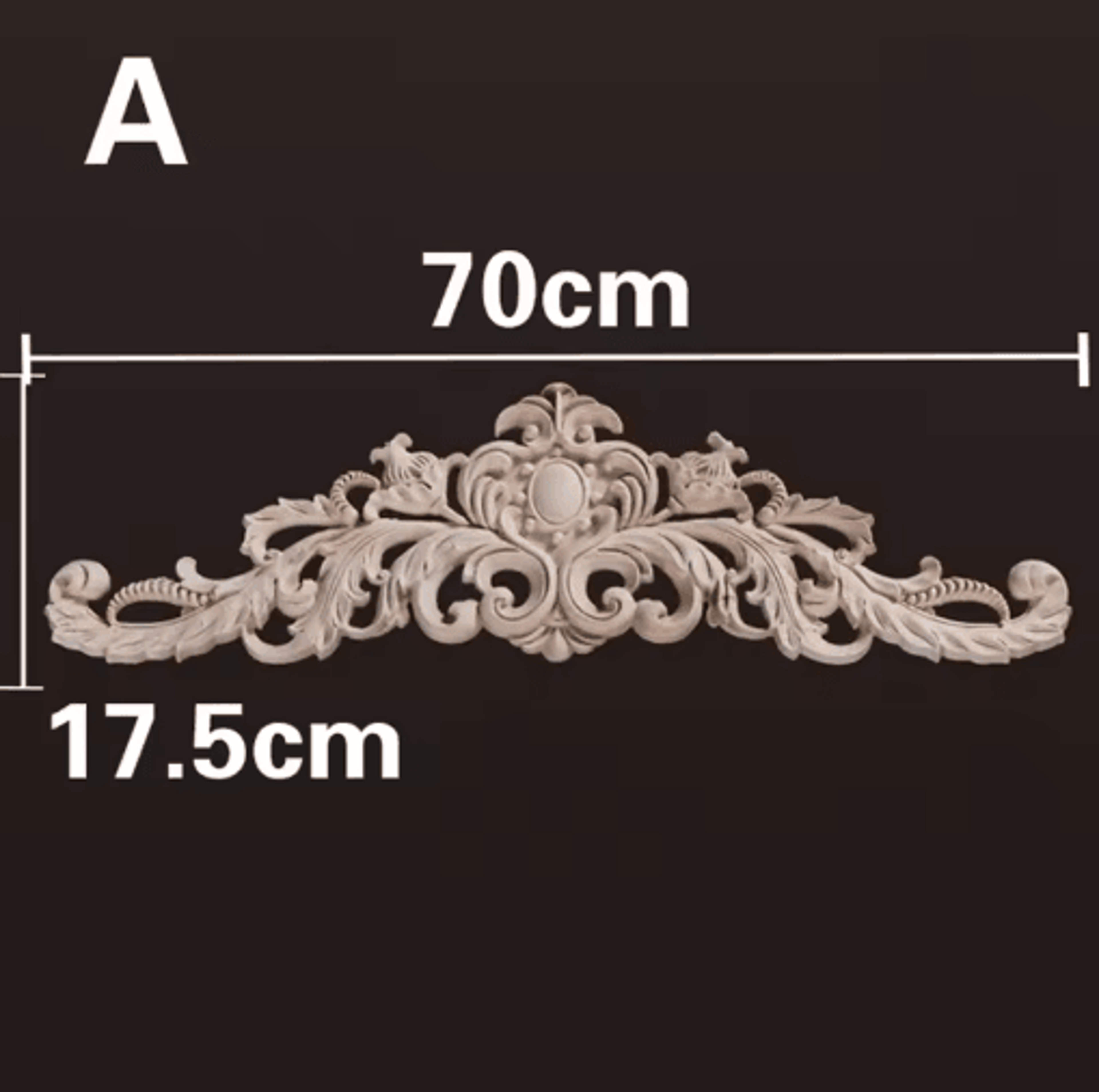 HandCarved Wooden Appliques  Onlays Decorative Furniture Trim Accents 19