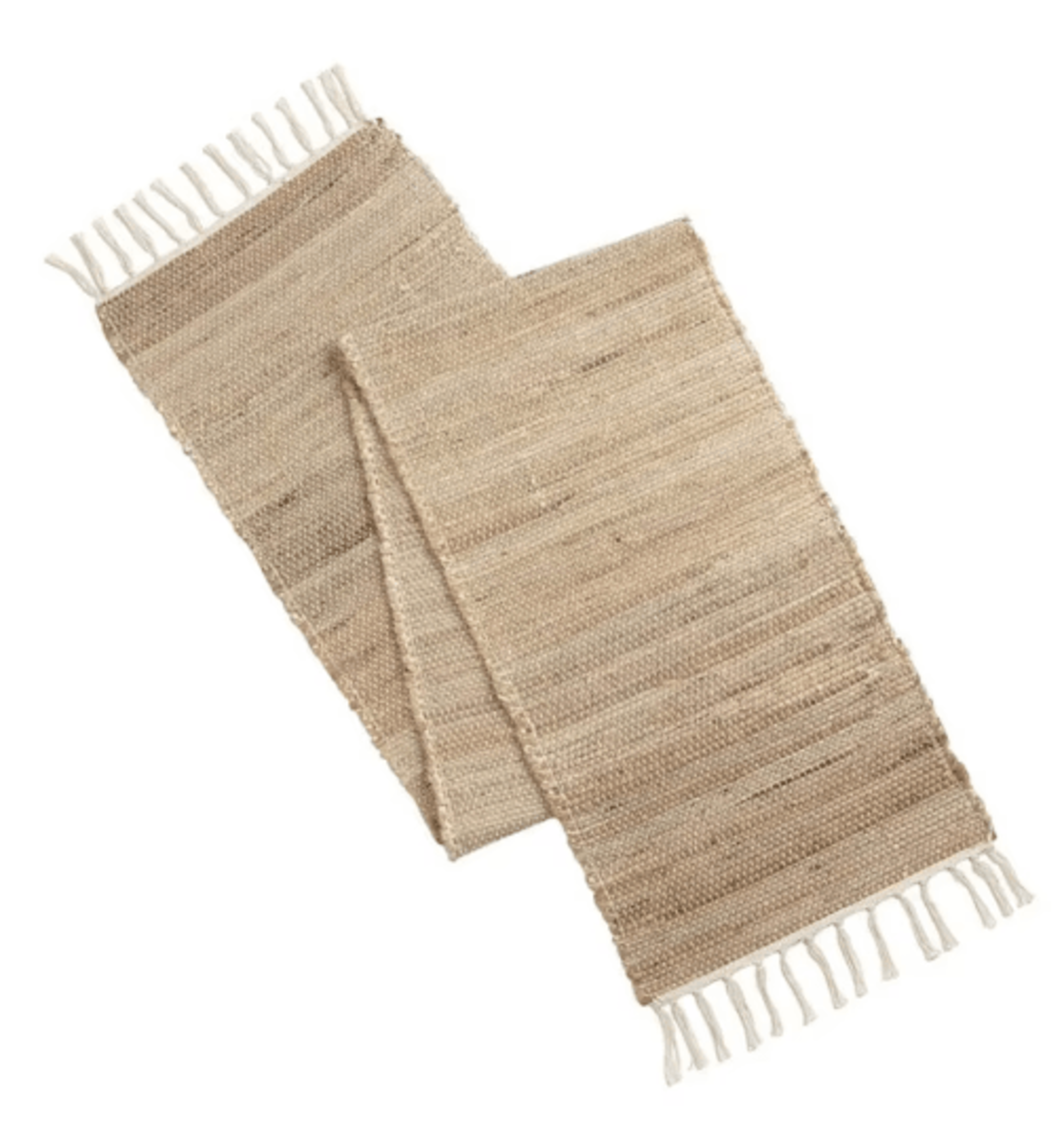 Natural Jute Tassel Table Runner Rustic Farmhouse Decor For Dining  Events 3