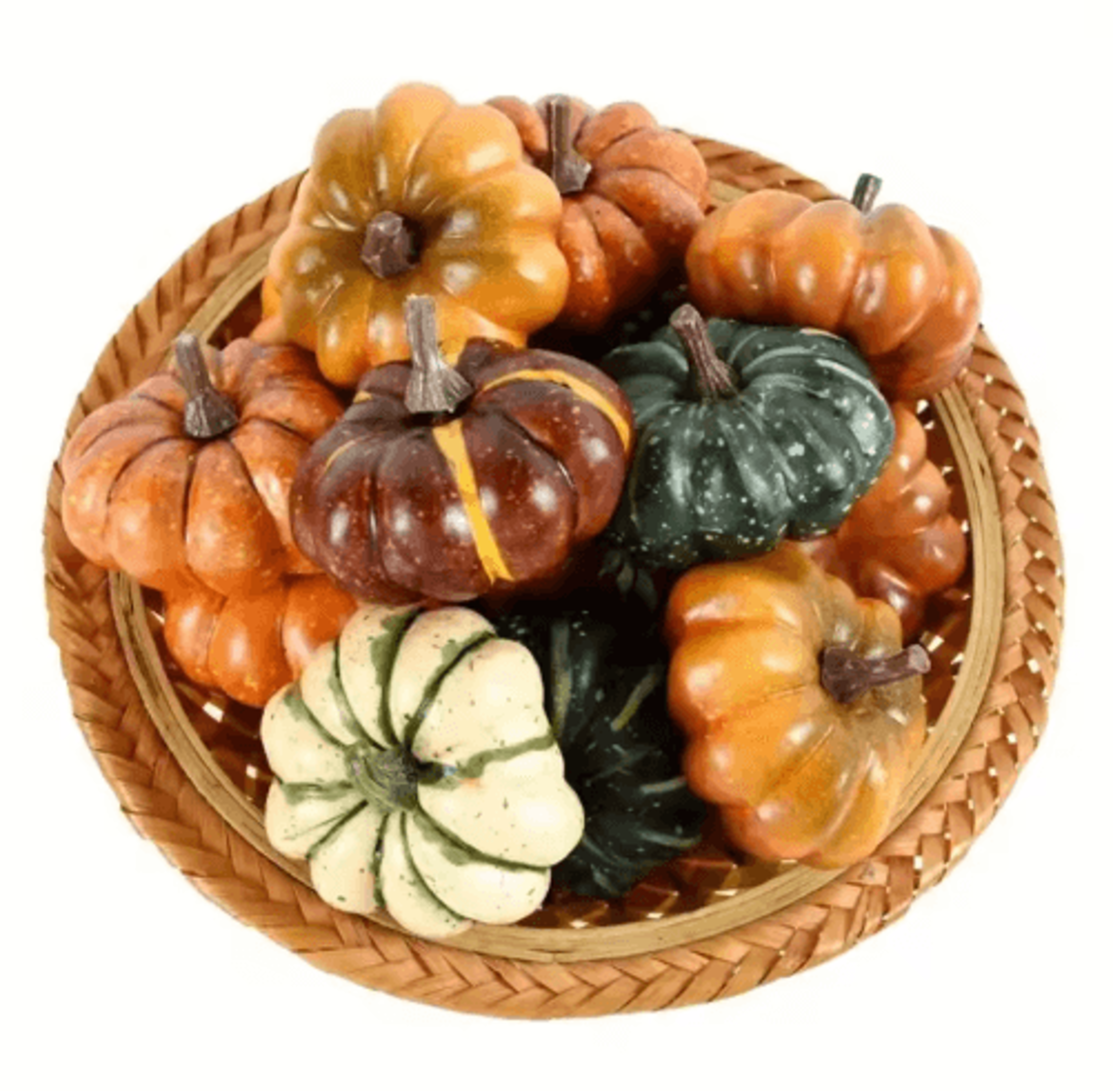 Artificial Pumpkin Decor Set  Festive Fall Table  DIY Craft Ornaments For Thanksgiving 2