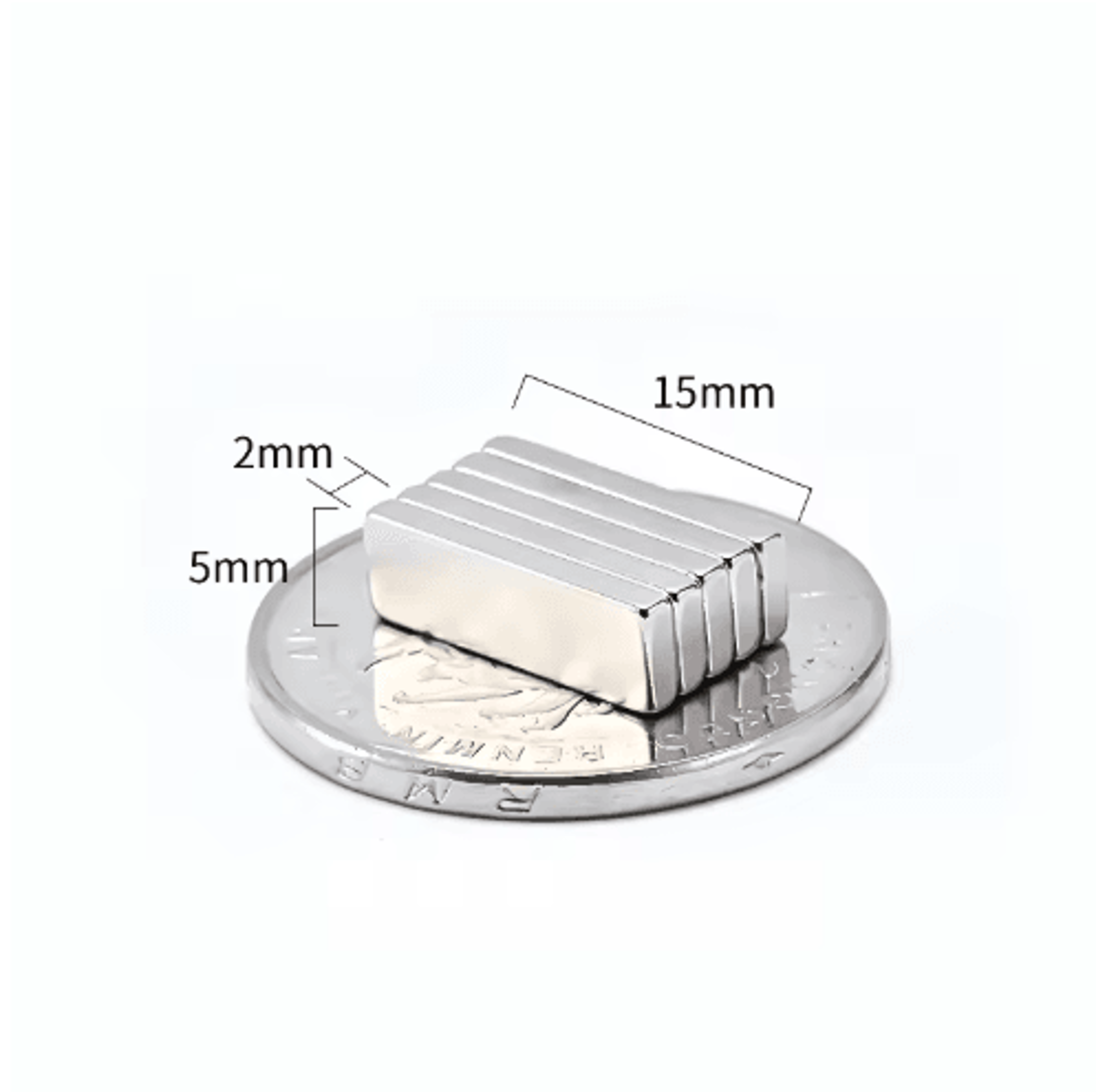 10PCS N52 Strong Square Neodymium Magnets Heavy Duty Compact Magnetic Set 20