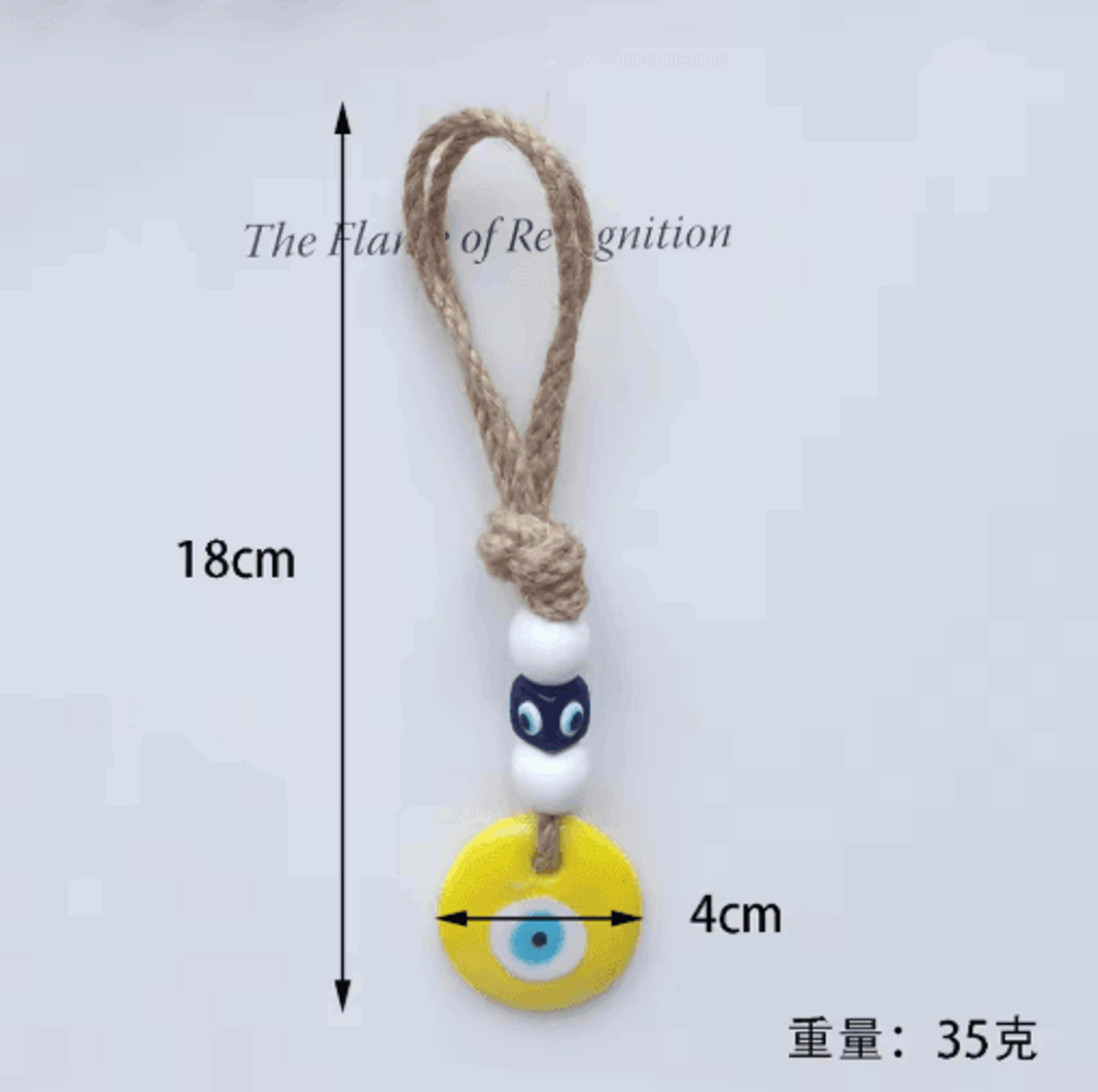 Handmade Turkish Evil Eye Pendant Lucky Glass Bead Wall  Car Hanging Decor 8