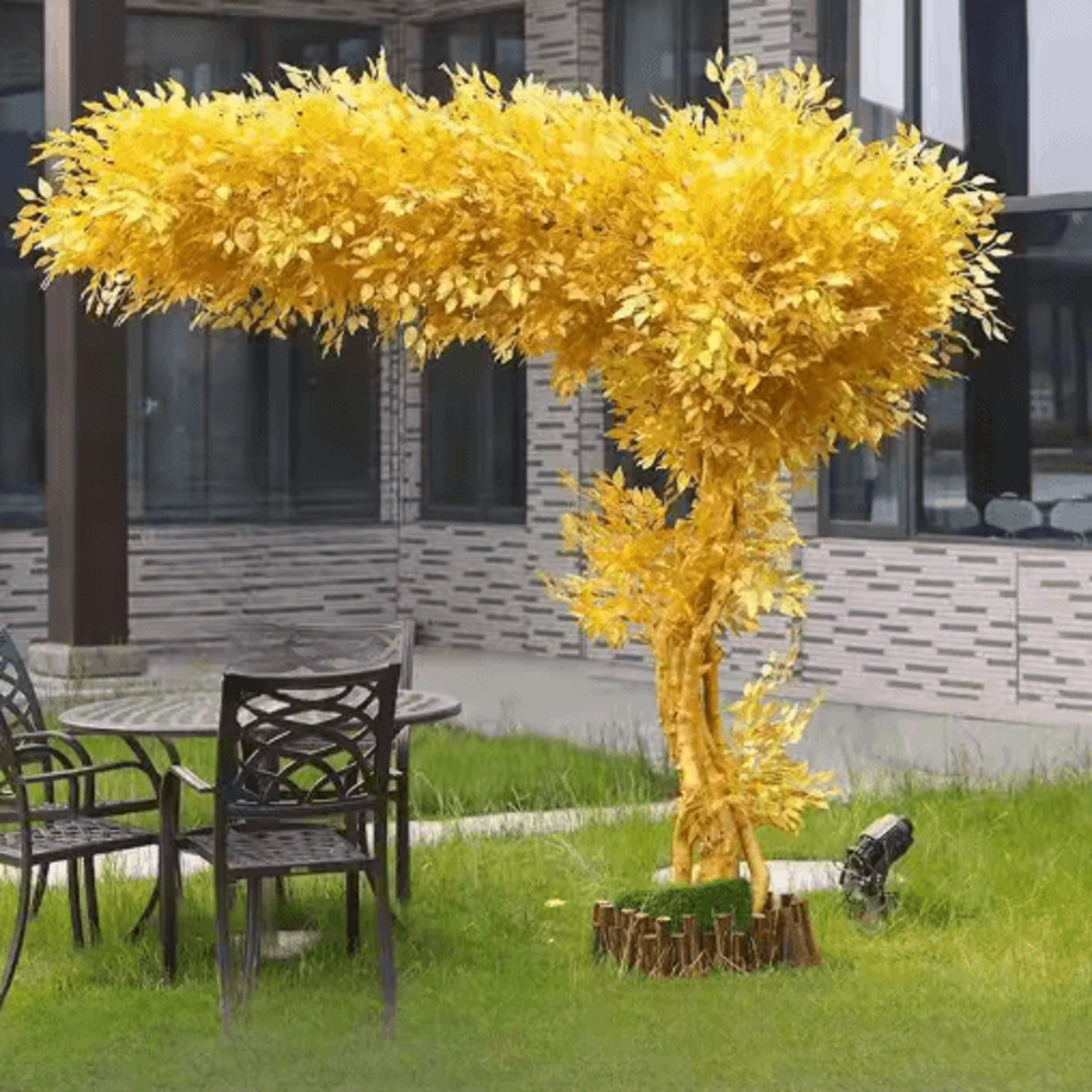 Artificial Peach Blossom Tree Elegant Artificial Flower Tree For Home Wedding  Event Decor 1