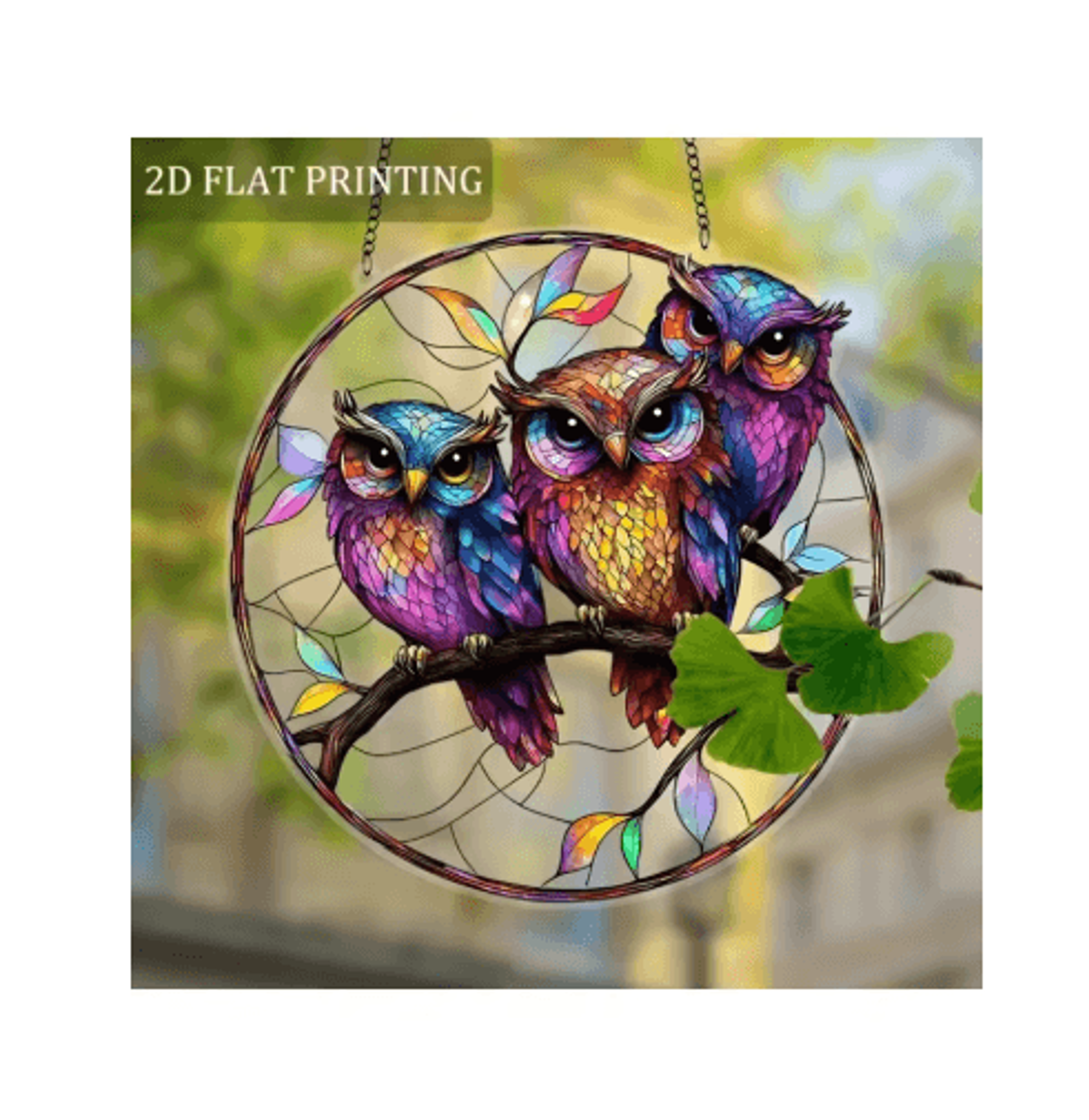 Colorful Owl Pendant Light  Charming Owl Pendant Lighting For Home Decor 2