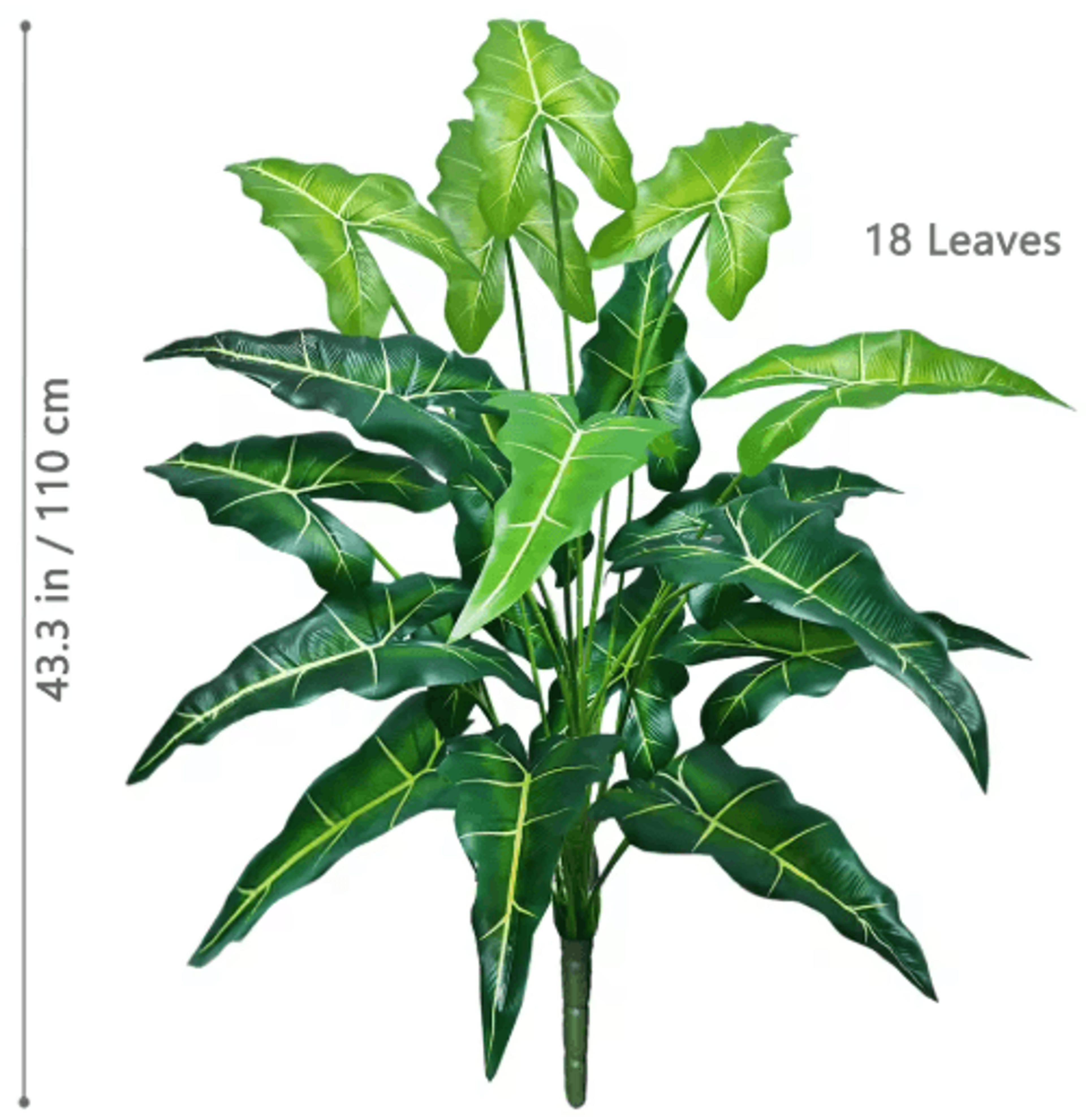Tall Artificial Calla Lily Plant  Realistic Greenery For Elegant Home  Event Decor 8