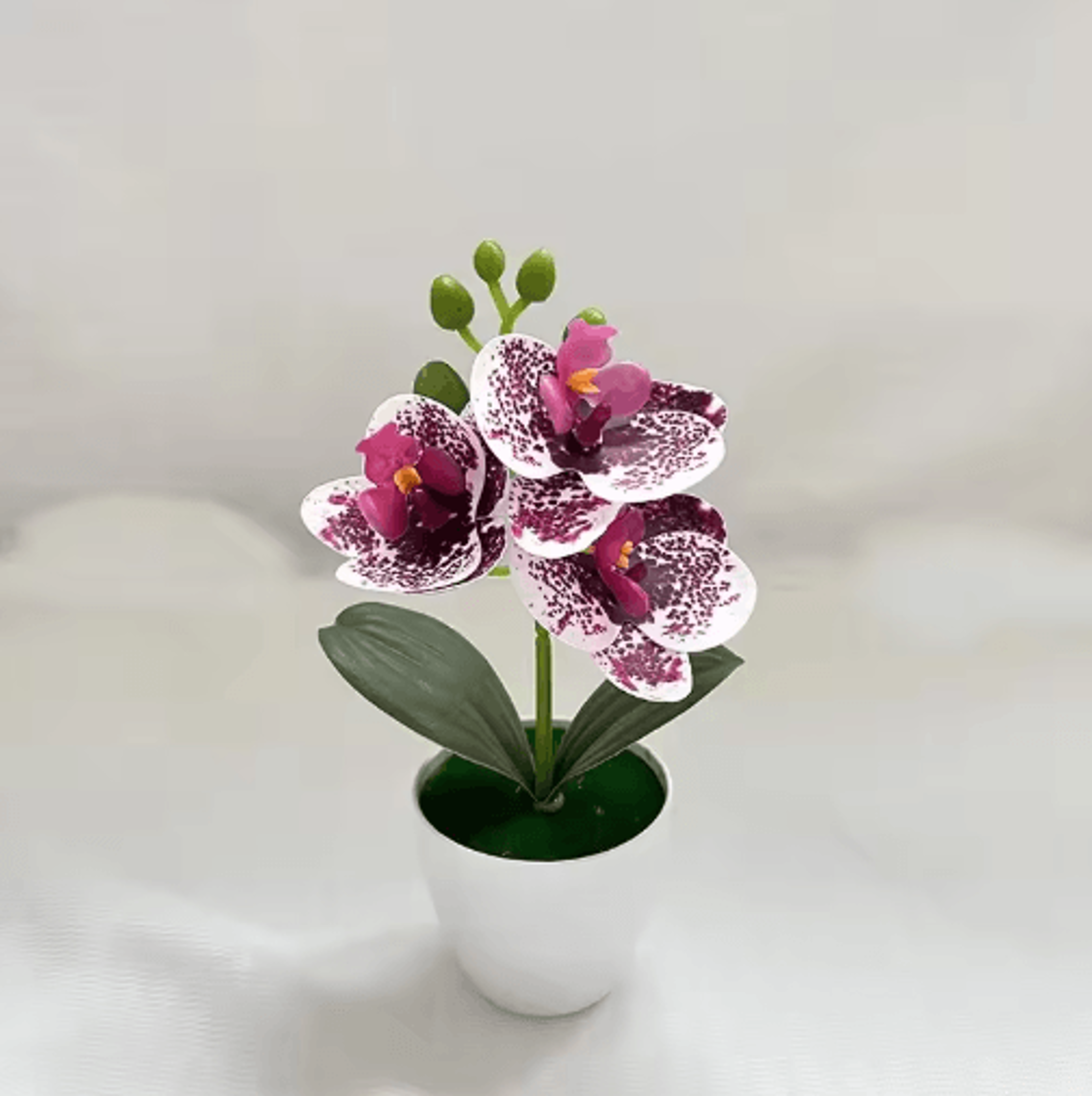 Mini Artificial Bonsai Plant With Pot  Realistic Desktop Greenery For Home Decor 6