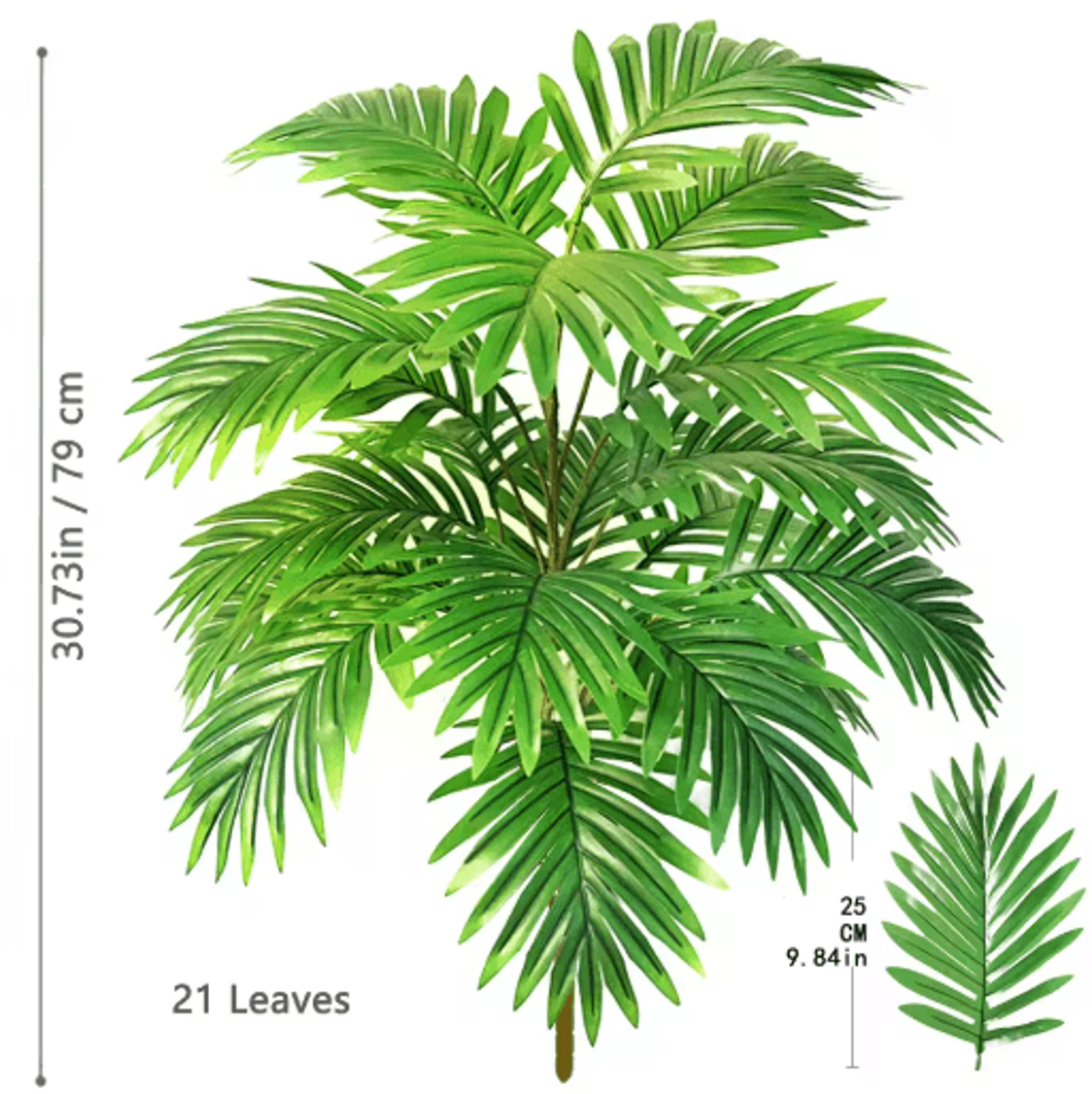 Large Artificial Palm Tree  Tropical Fake Plant For Home  Garden Decor 18