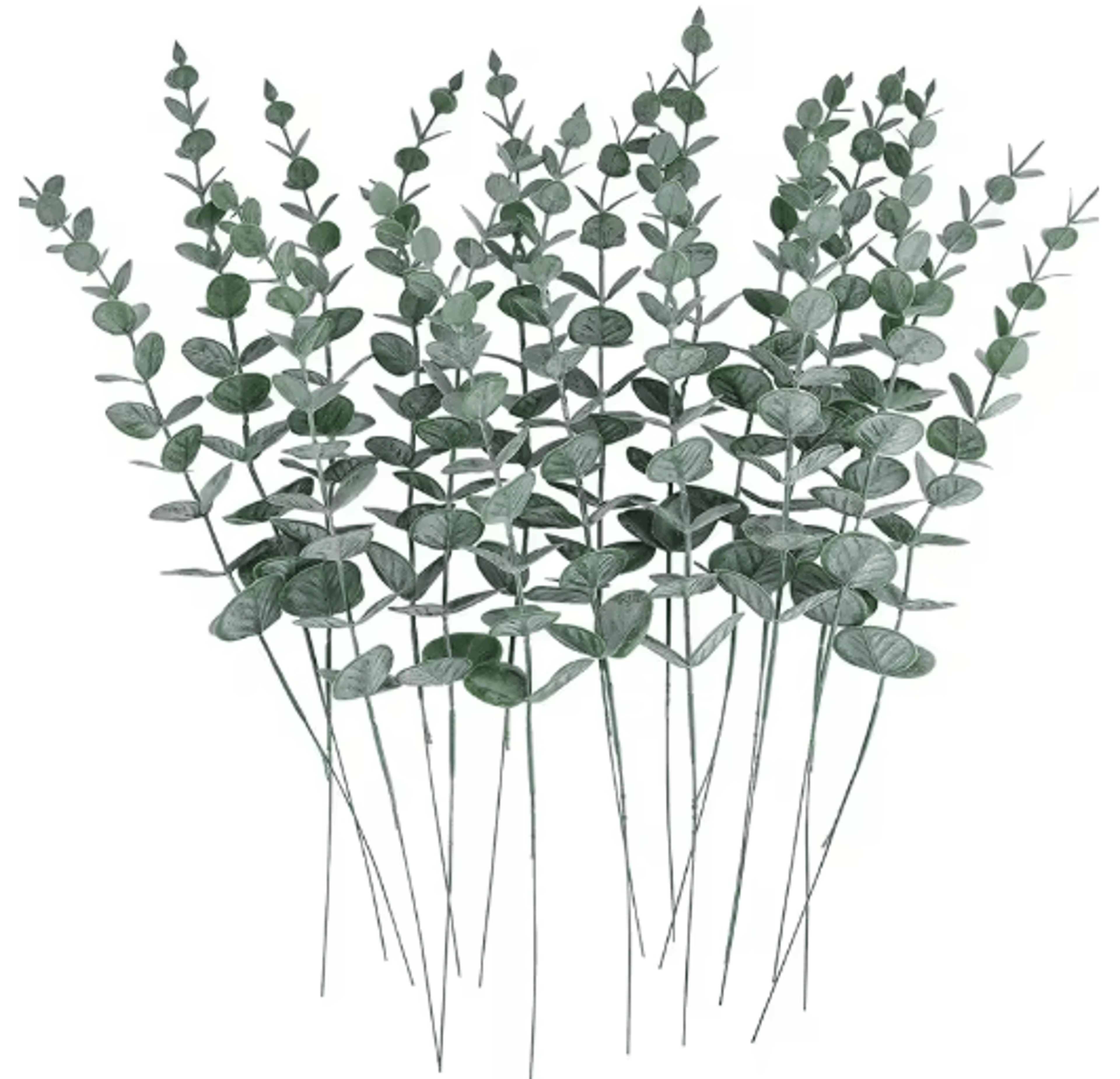Artificial Eucalyptus Leaves Bulk Set Realistic Greenery For DIY Decor Crafts  Events 2