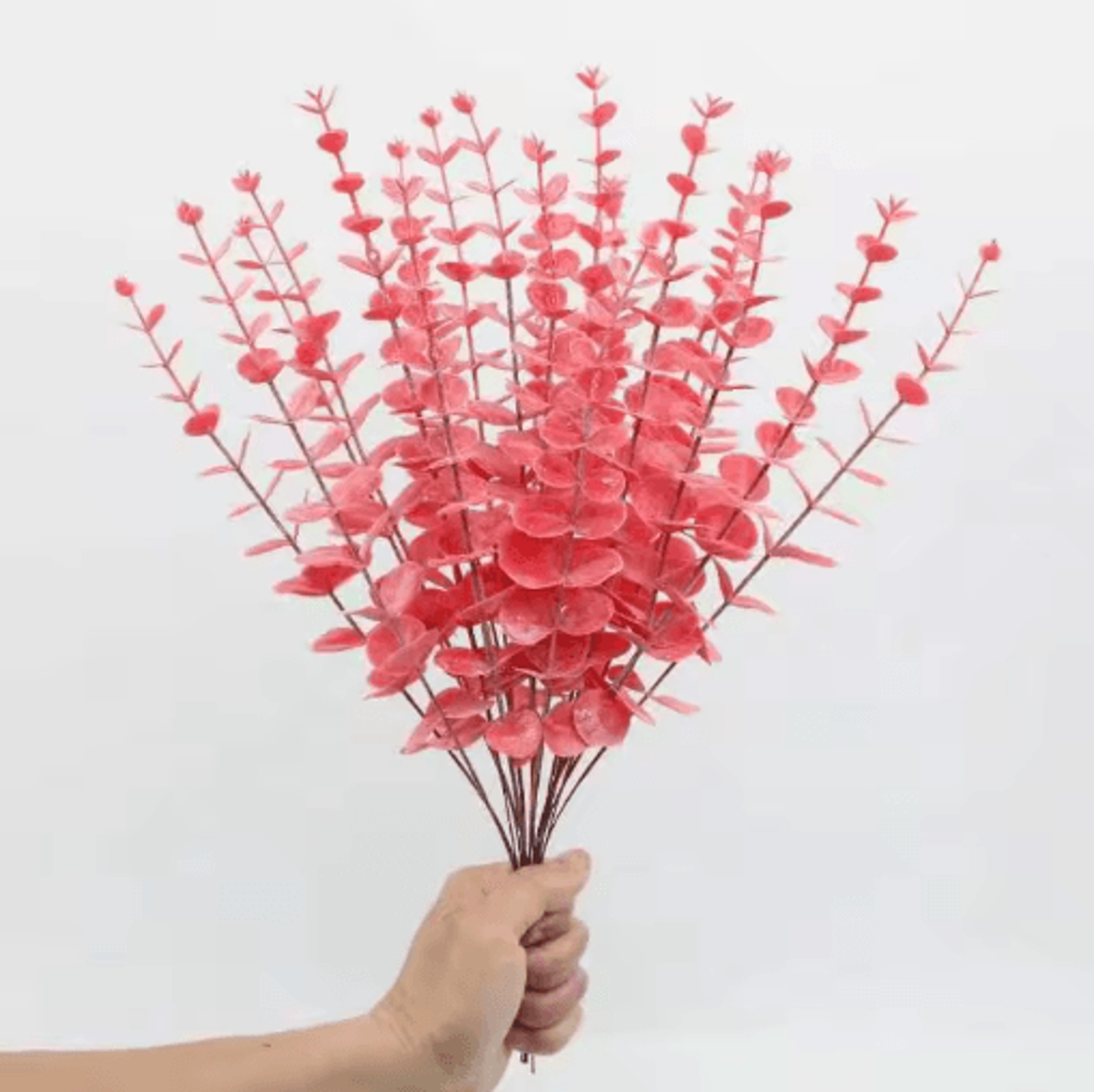 Artificial Eucalyptus Leaves Bulk Set Realistic Greenery For DIY Decor Crafts  Events 10