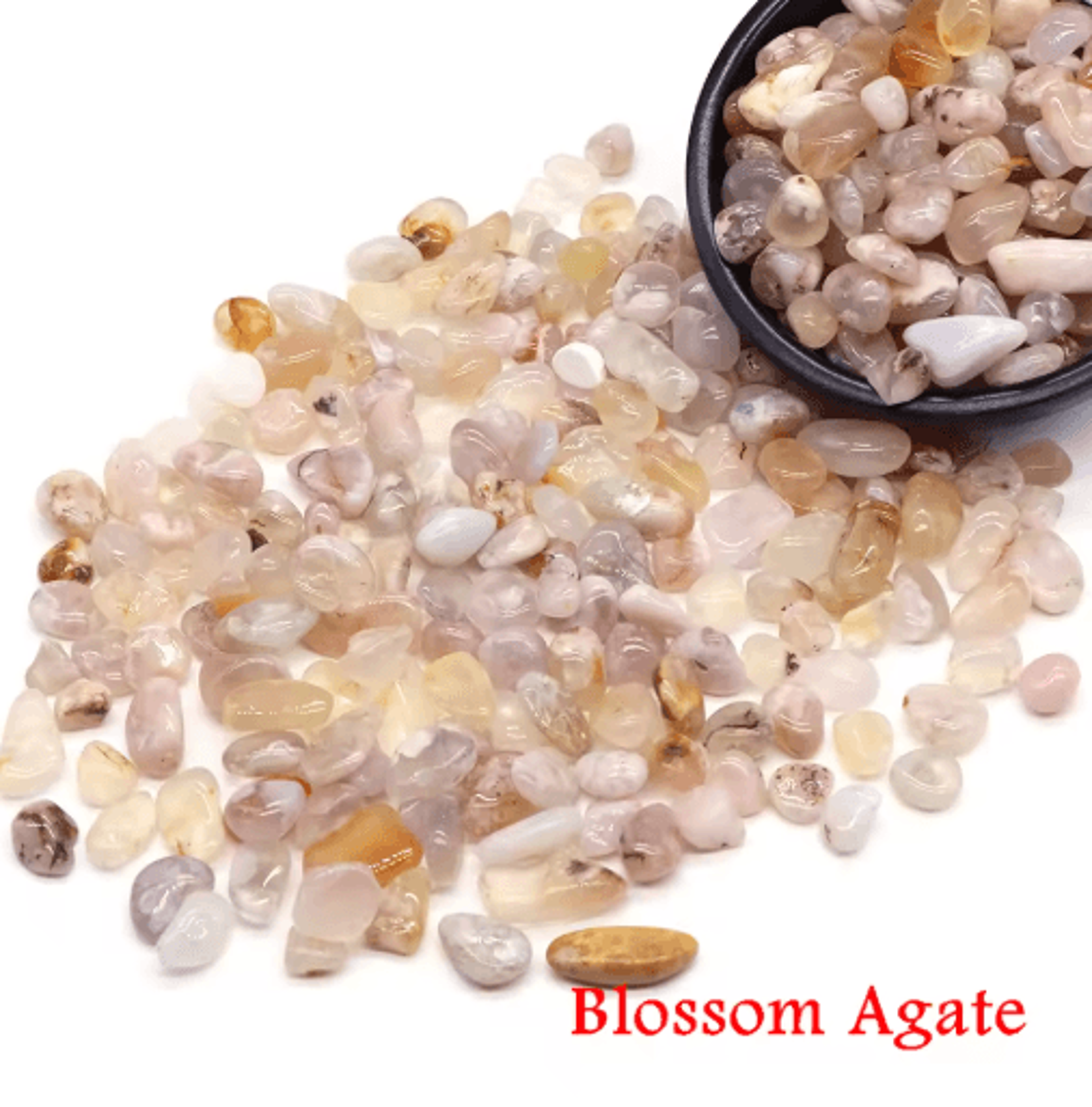Natural Agate Crystal Chips Healing Gemstone Gravel For Decor  Crafts 19