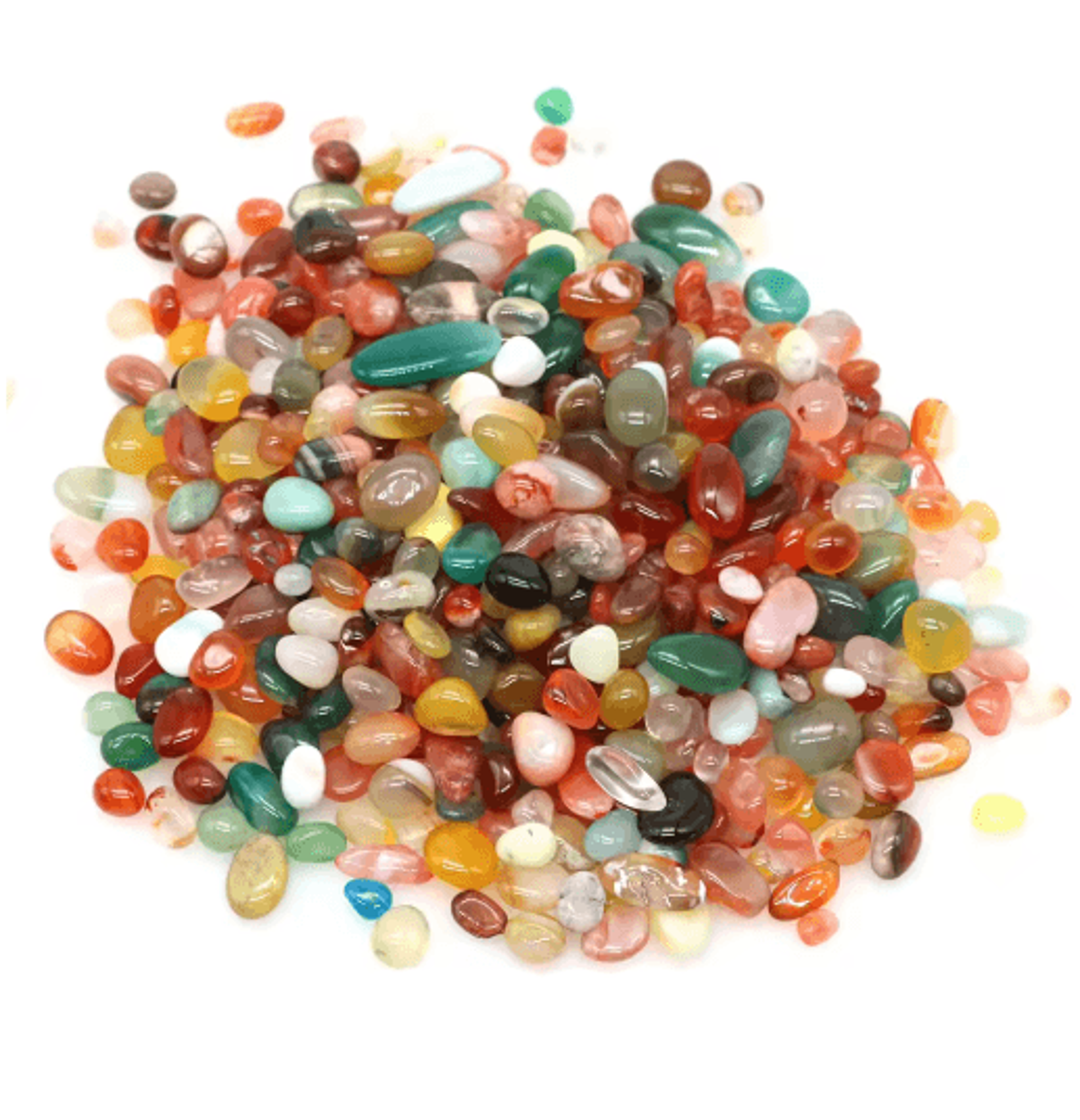 Natural Agate Crystal Chips Healing Gemstone Gravel For Decor  Crafts 29