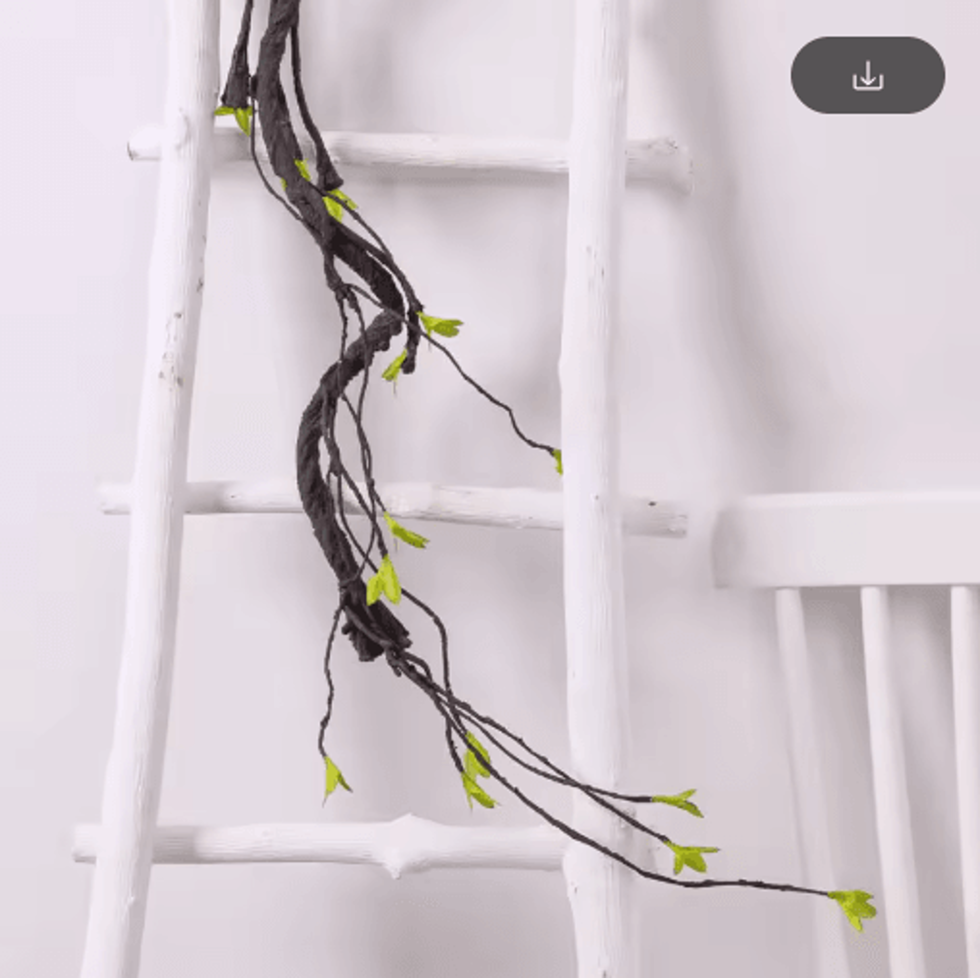 Artificial Rattan Vine Branch Rustic Wall Hanging  Wedding Decor Accent 2