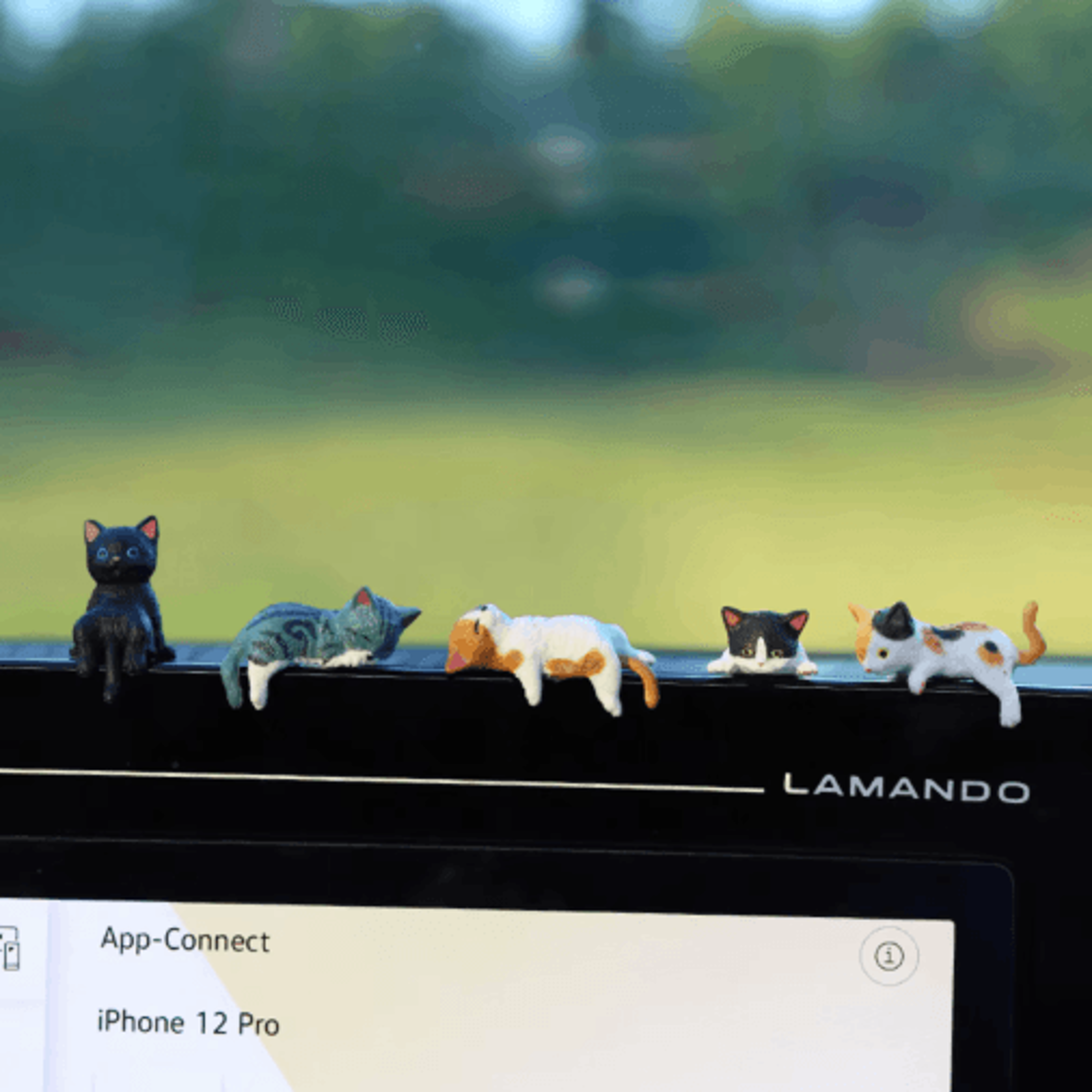Miniature Cat Figurine Decor  Cute 3D Desk  Shelf Animal Ornament 13