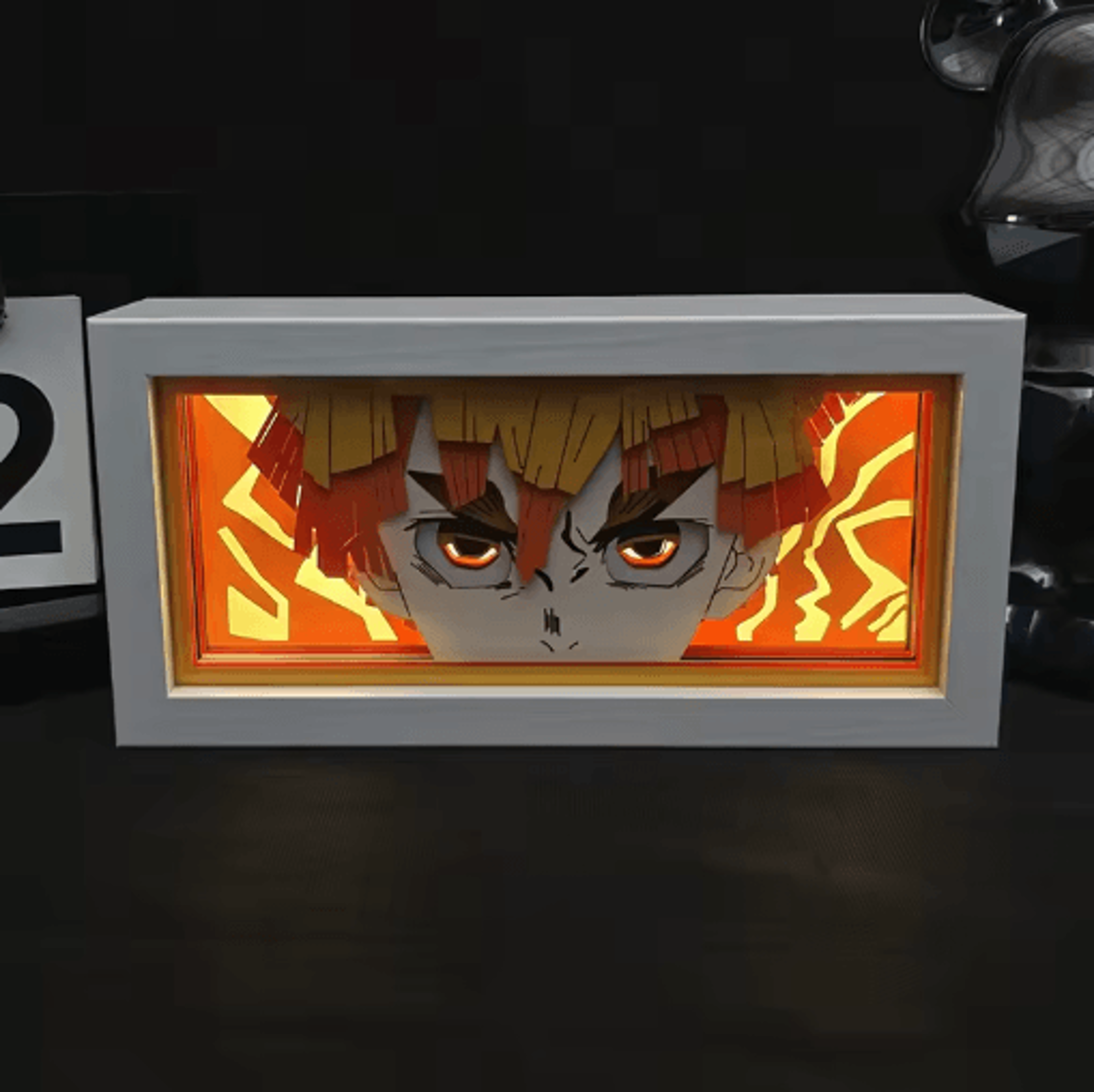 Demon Slayer 3D LED Light Box  Tanjiro Anime Night Light Decor 18