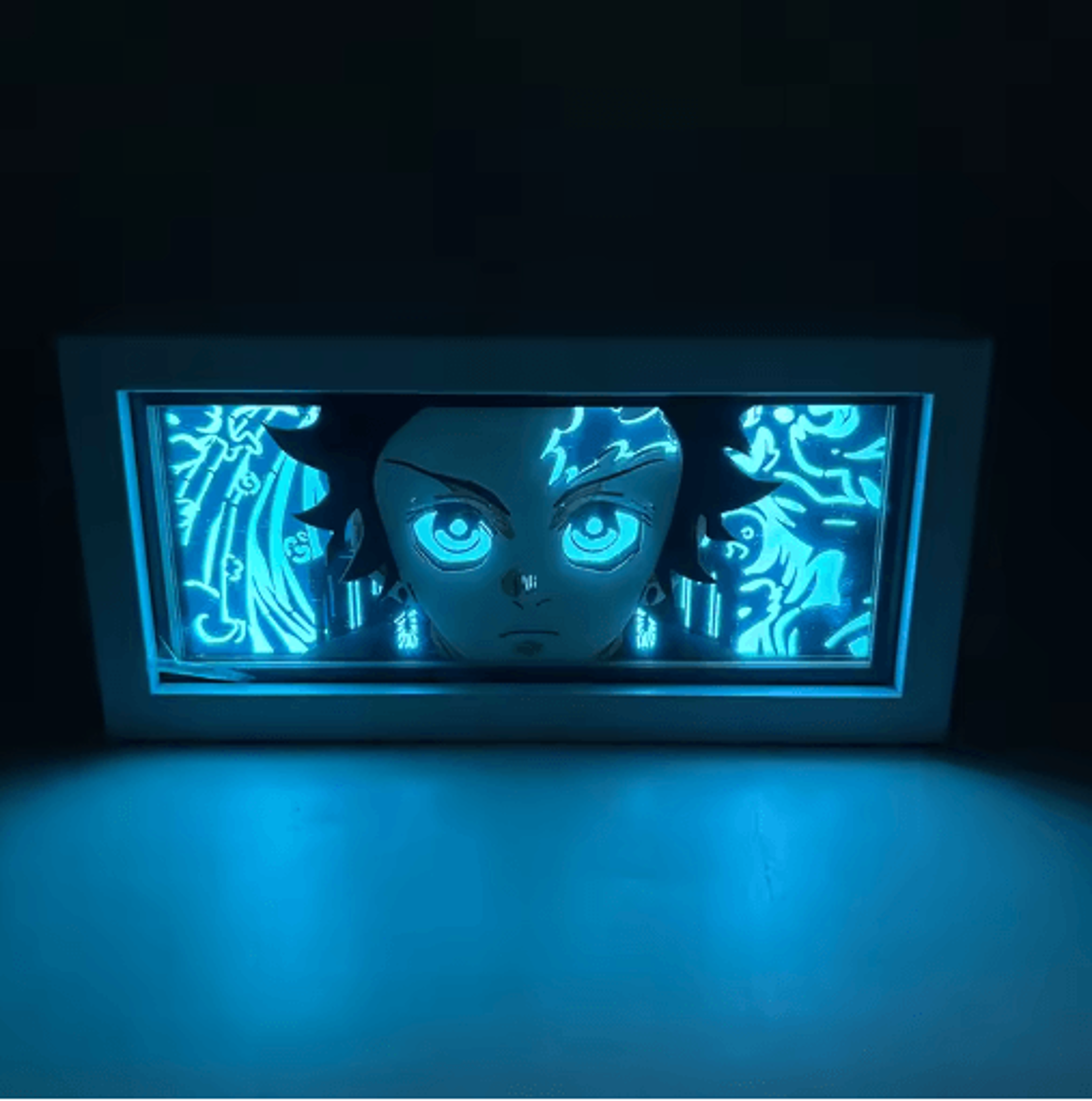 Demon Slayer 3D LED Light Box  Tanjiro Anime Night Light Decor 2
