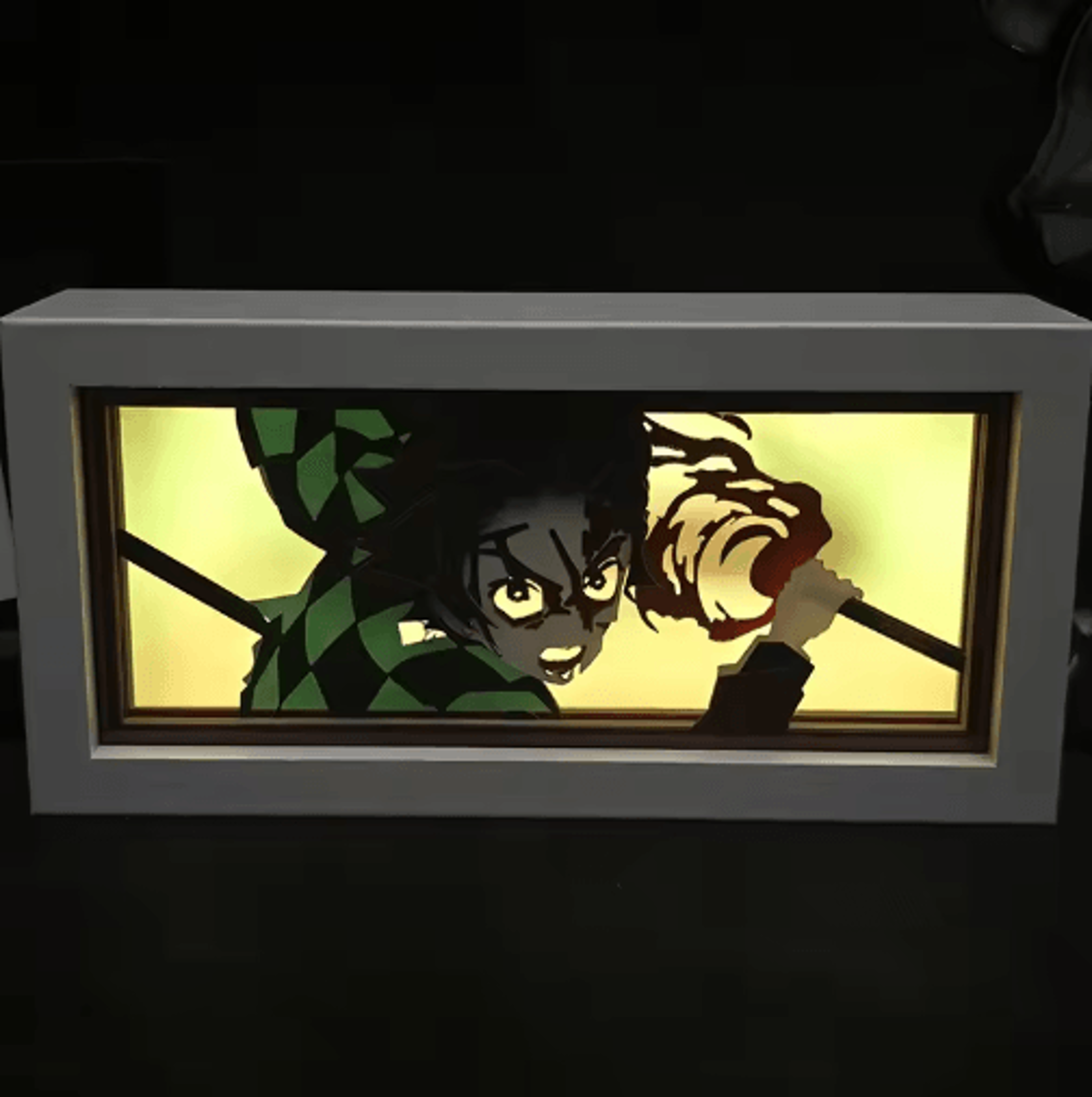 Demon Slayer 3D LED Light Box  Tanjiro Anime Night Light Decor 9