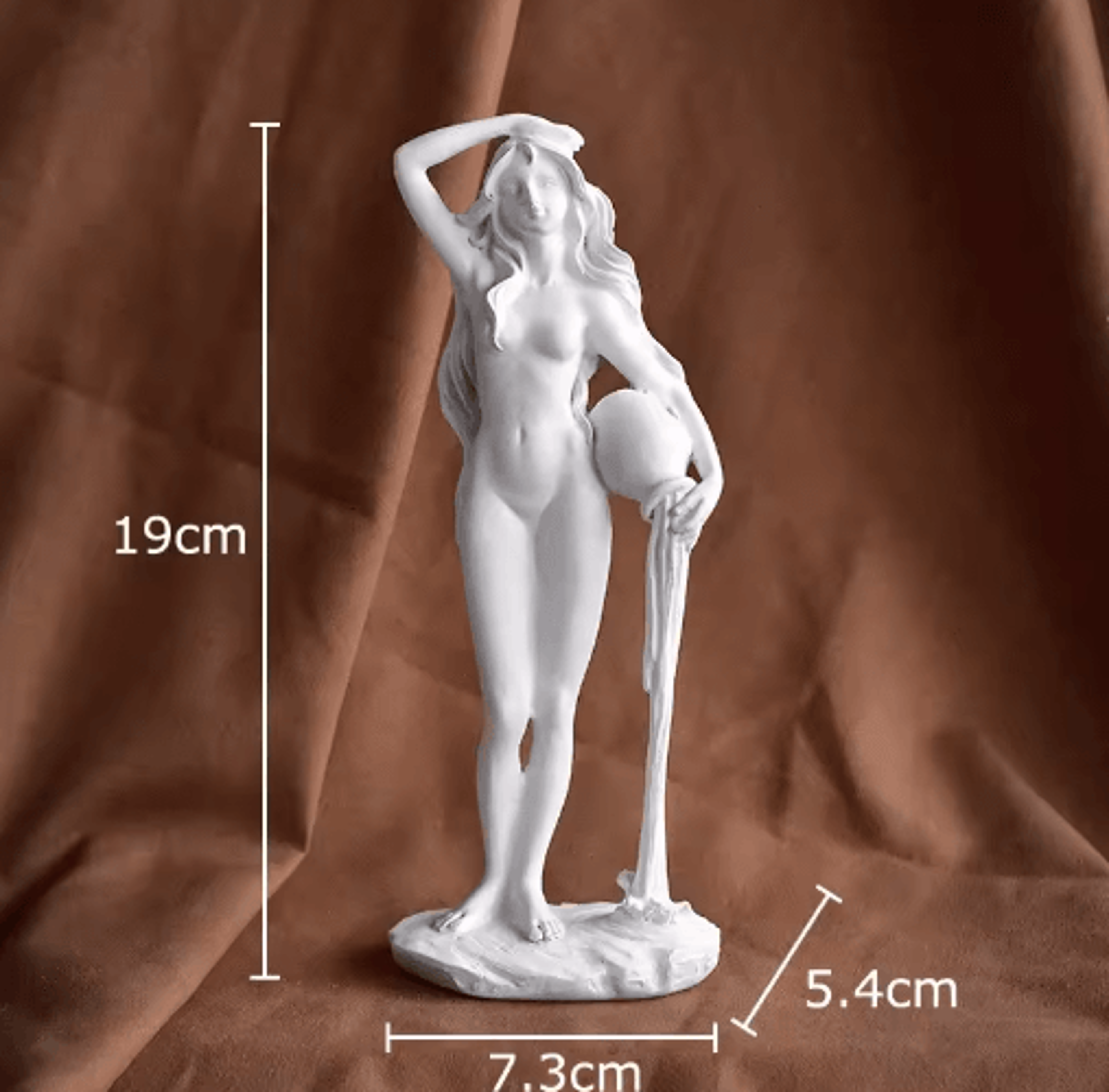 Venus Goddess Resin Sculpture  Aesthetic Greek Mythology Desk Decor 3