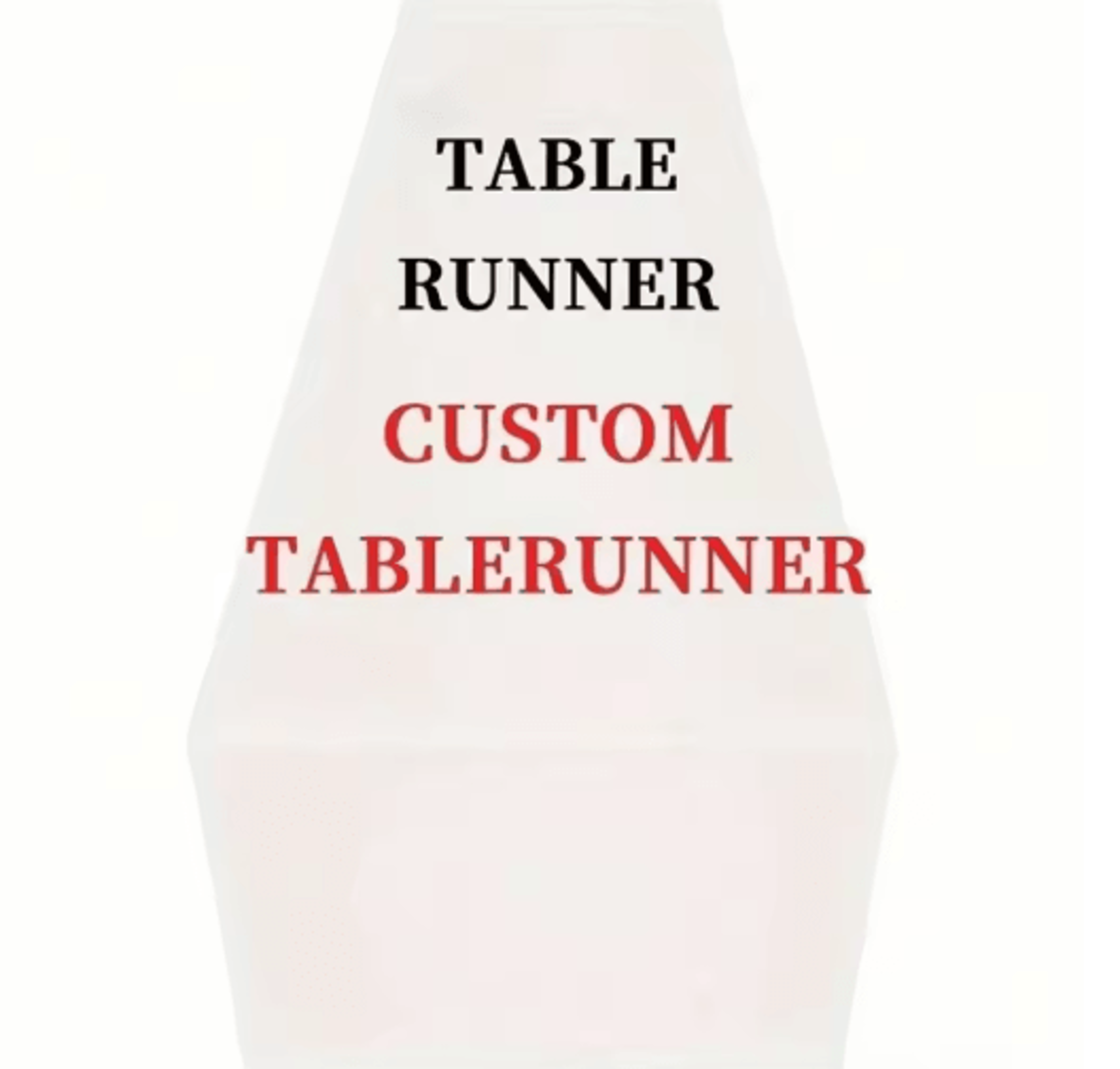 Custom Linen Table Runner  Personalized Dining  Wedding Table Decor 1
