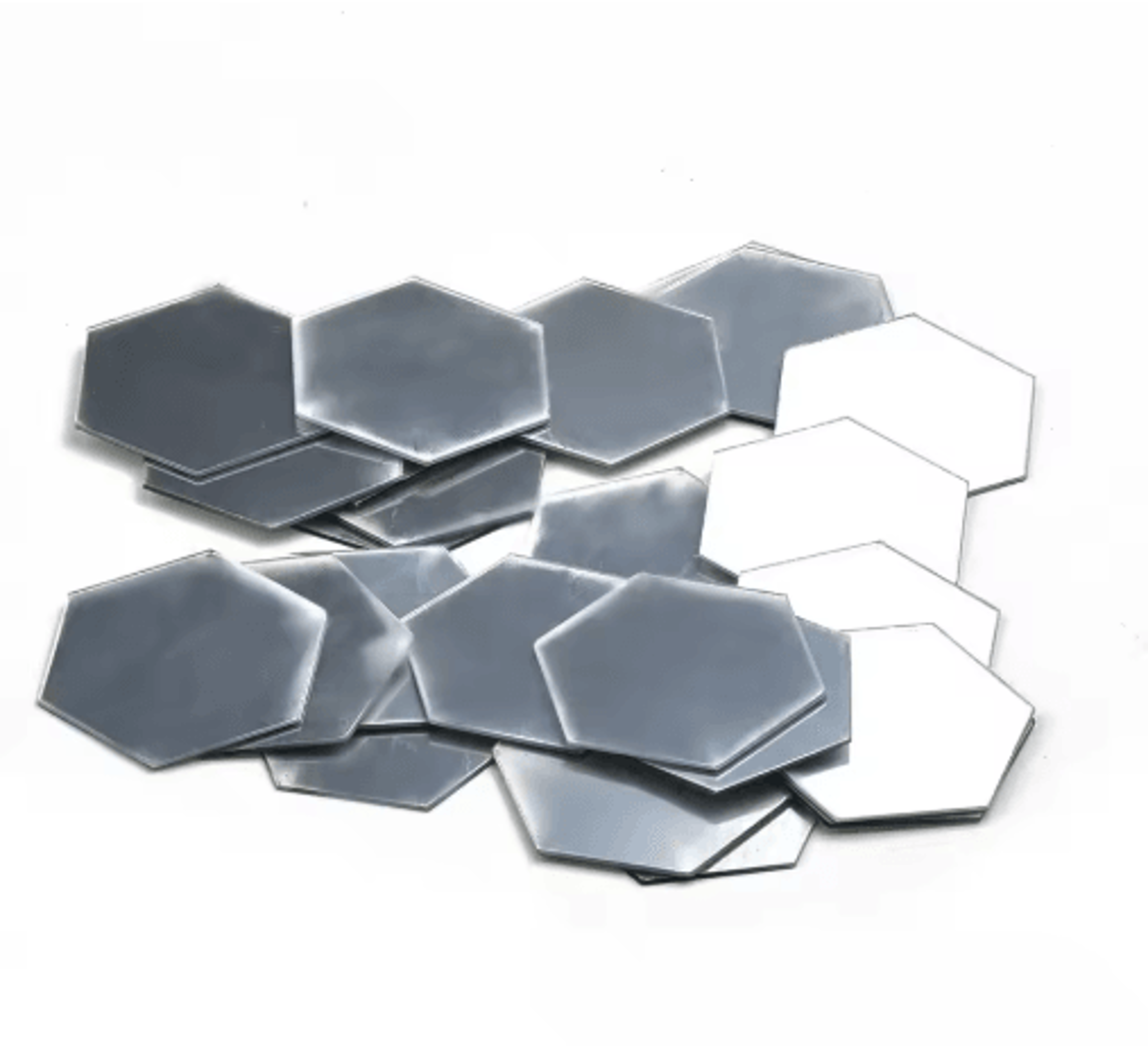 12PCS Hexagon Mirror Wall Stickers  Acrylic SelfAdhesive DIY Mosaic Decor 2