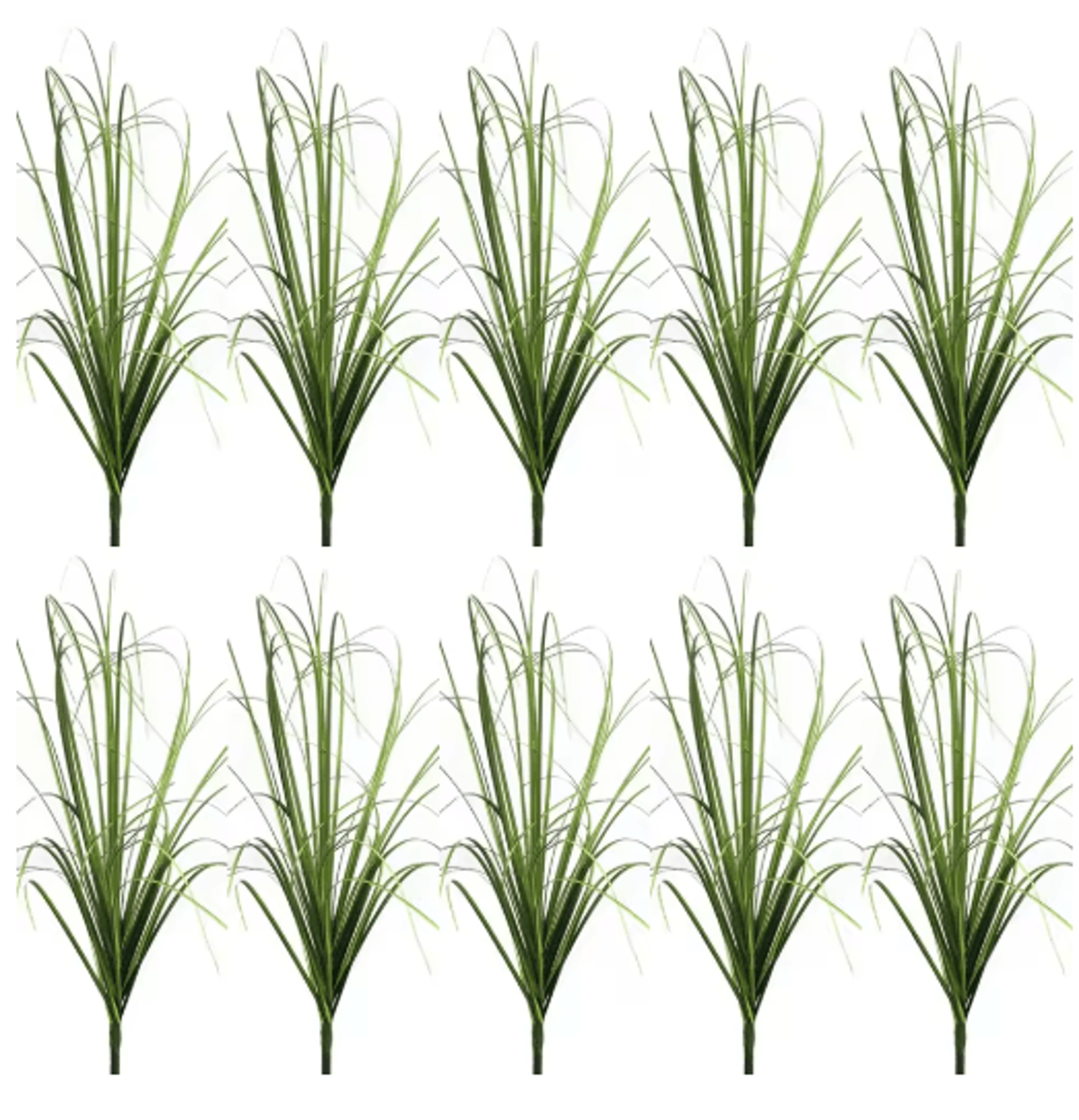 Mini Artificial Grass Bushes Decor Realistic Fake Greenery For DIY Landscape  Home Styling 7