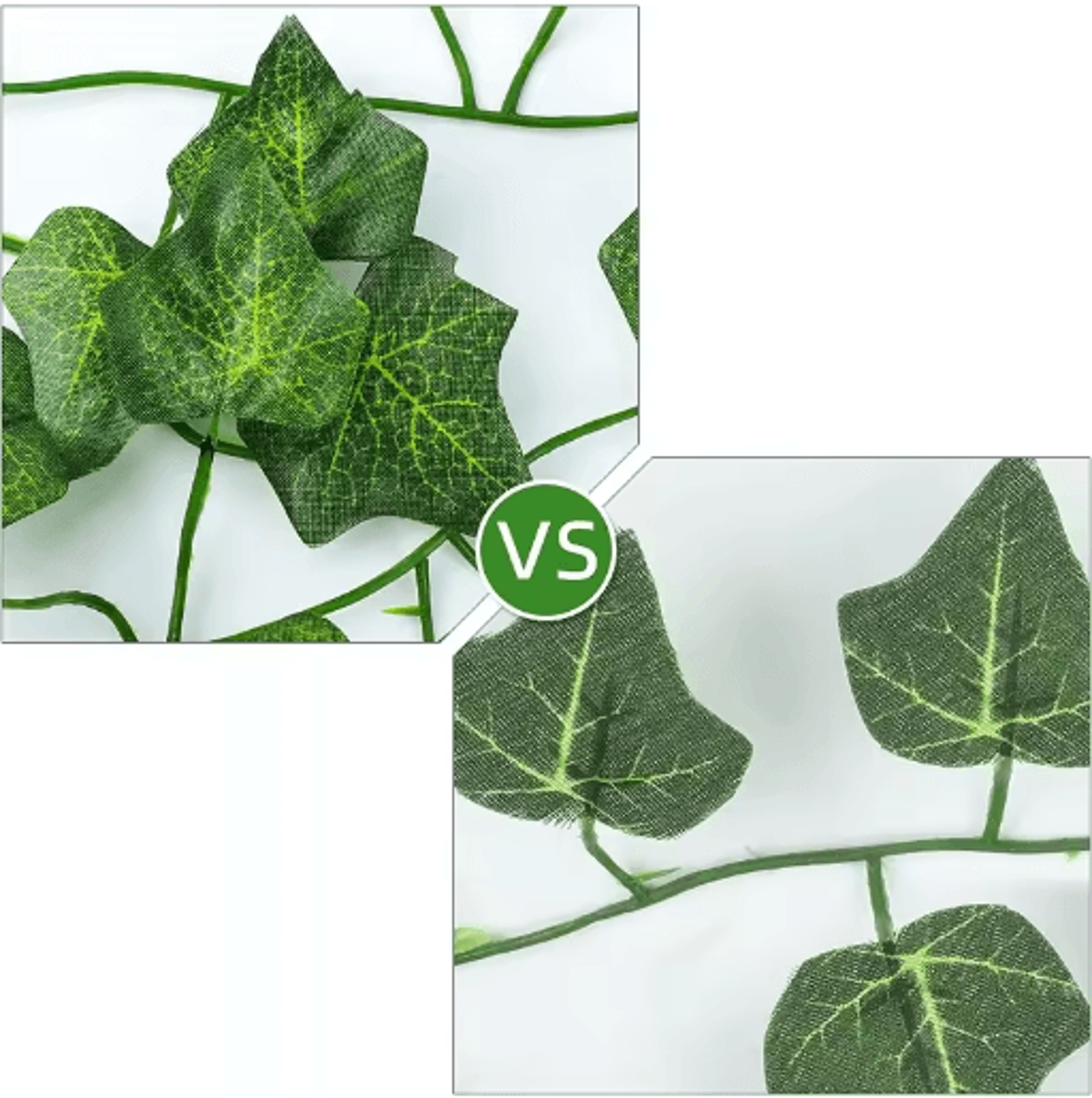 21M Artificial Ivy Garland  Silk Green Leaf Vine Decor For Home  Wedding 8