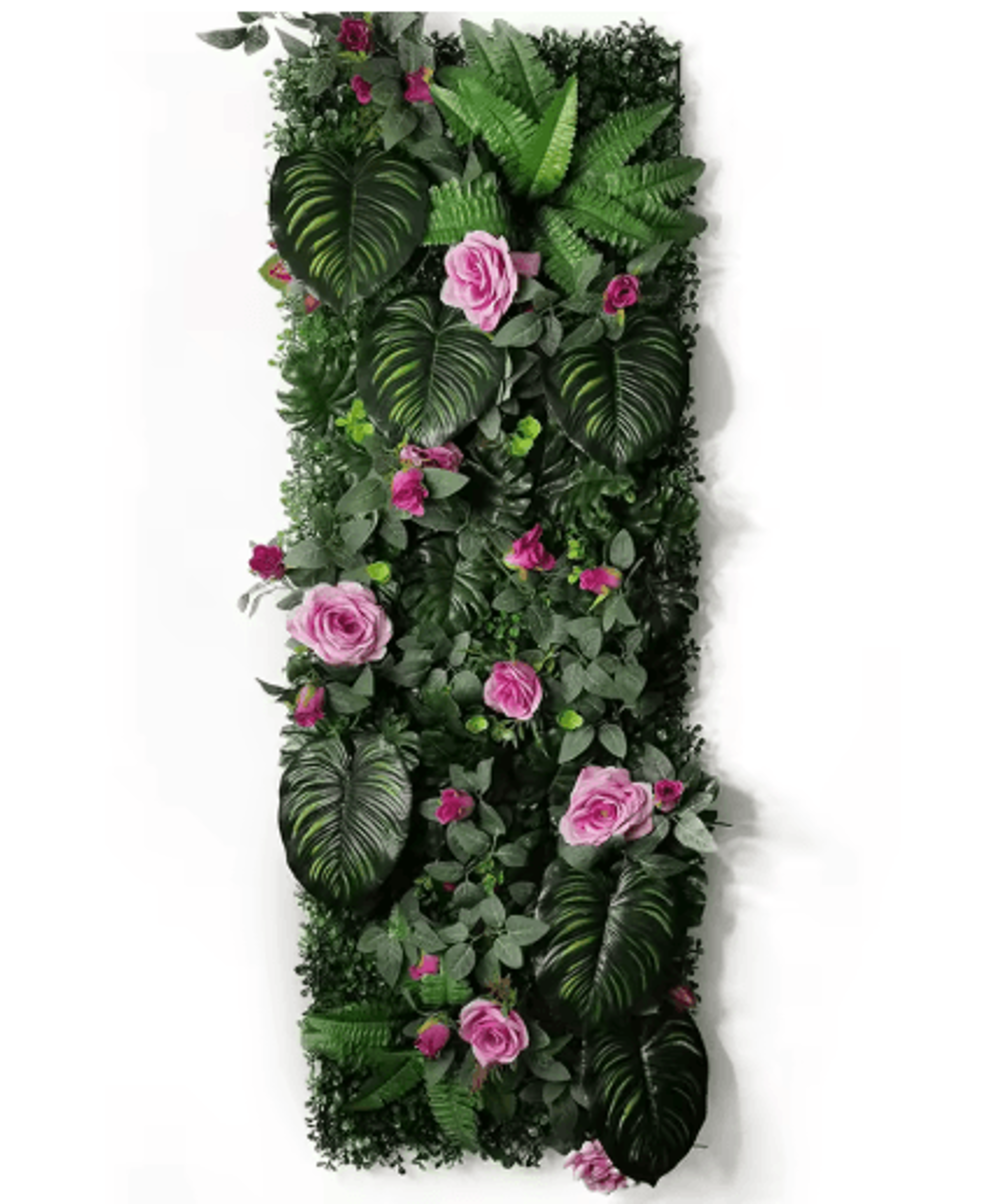 Artificial Grass  Moss Wall Panel Subtropical Green Wall Decor For Home 16