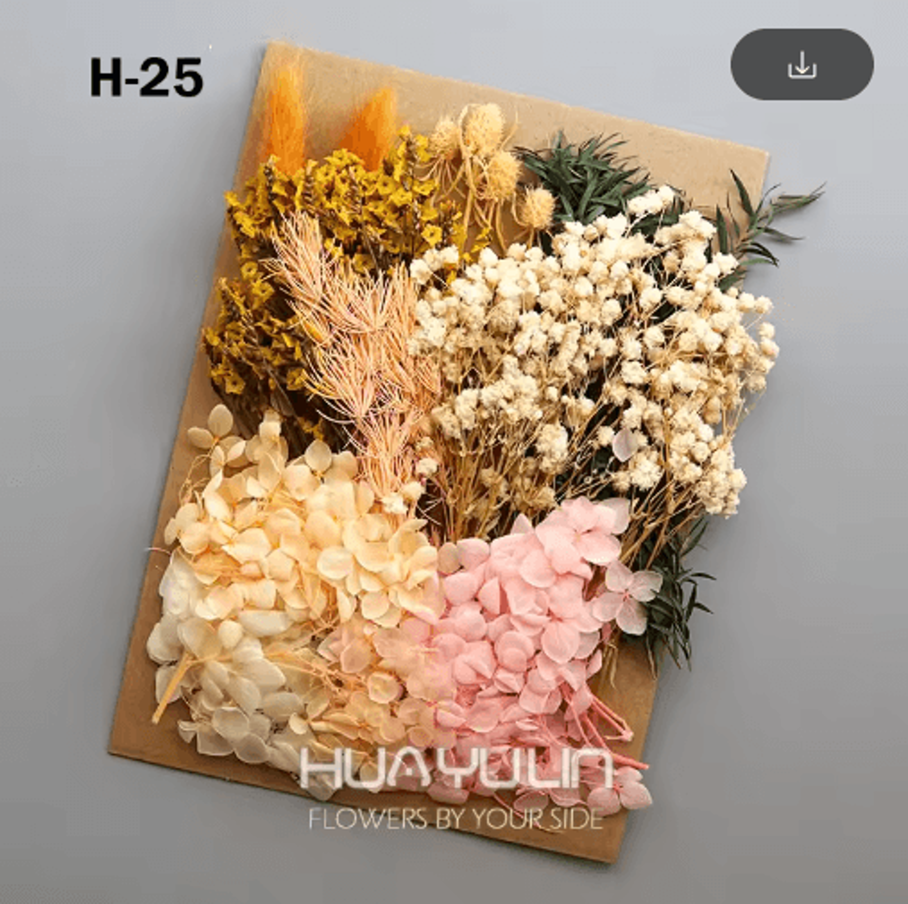 Preserved Hydrangea Dried Flower Set Real Floral Materials For Resin  DIY Crafts 1