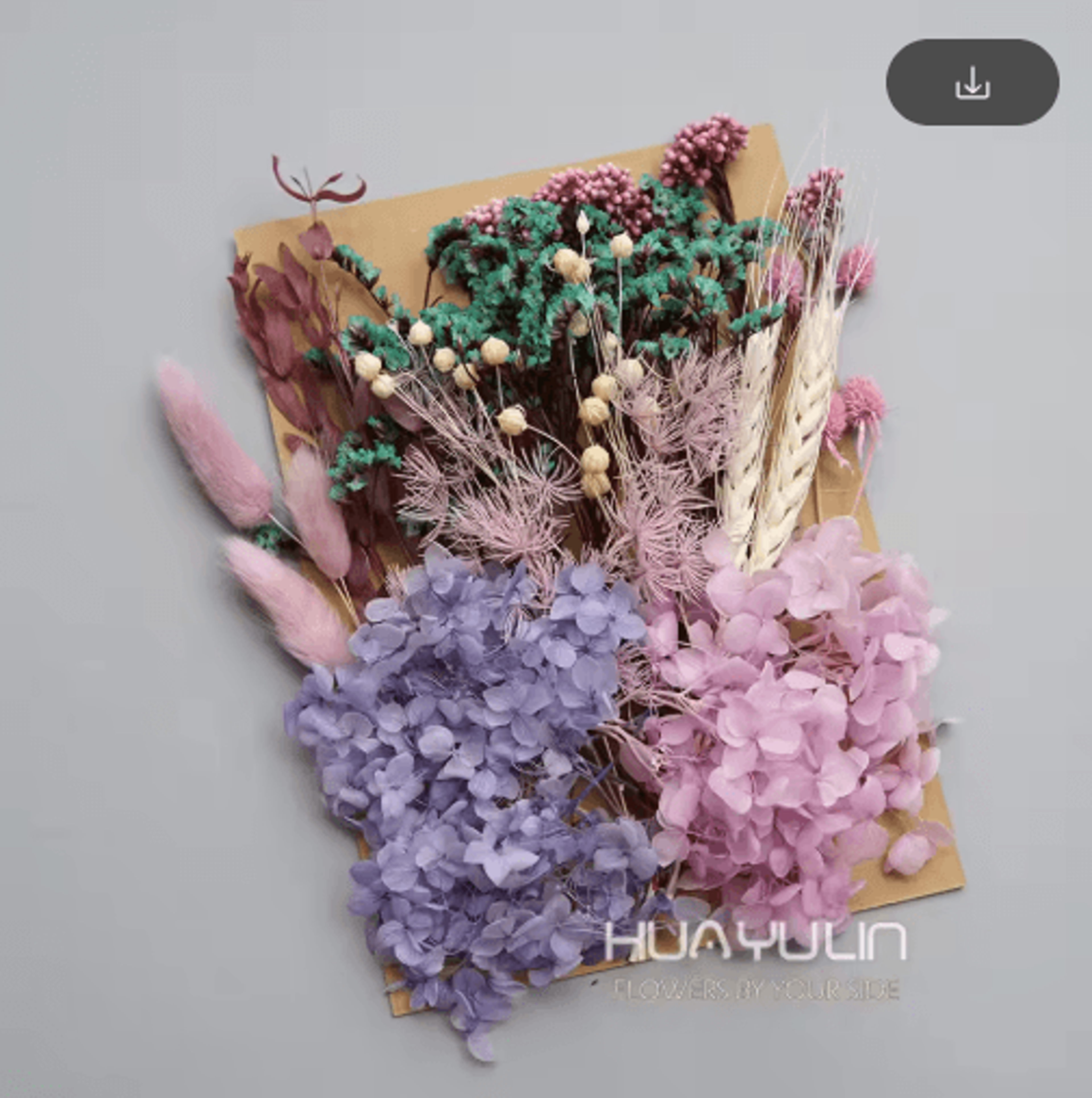 Preserved Hydrangea Dried Flower Set Real Floral Materials For Resin  DIY Crafts 24