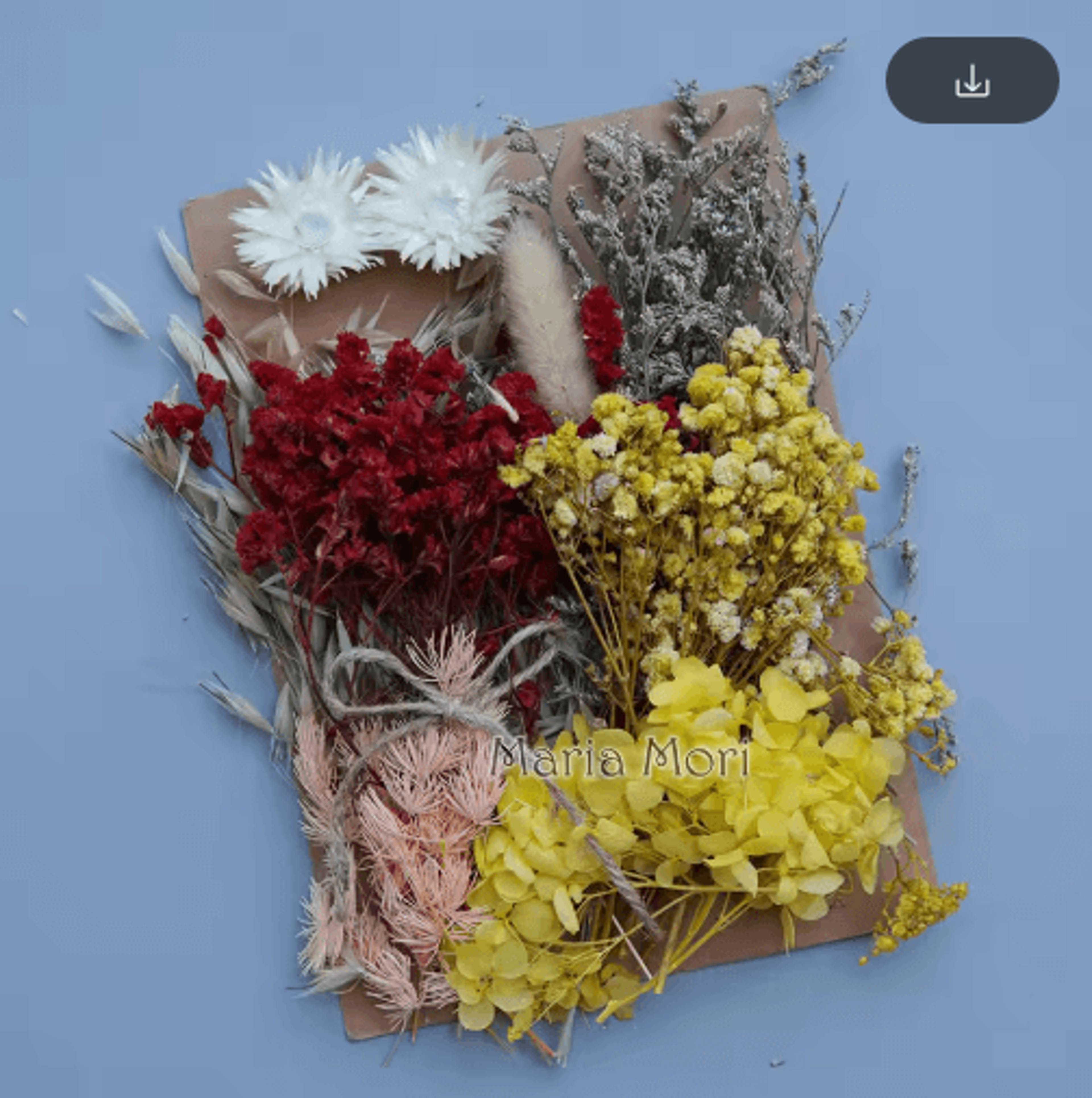 Preserved Hydrangea Dried Flower Set Real Floral Materials For Resin  DIY Crafts 25
