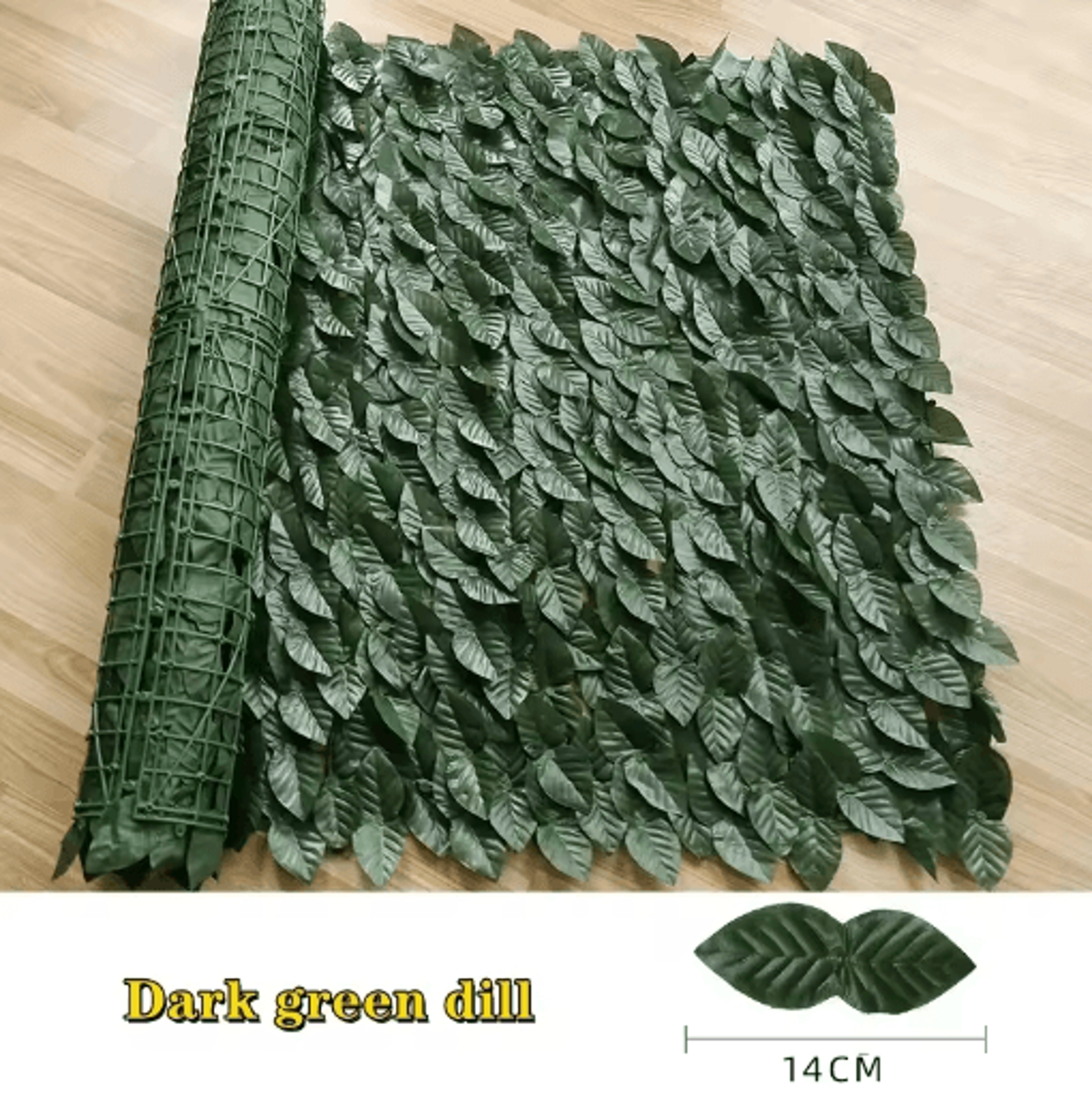 Artificial Ivy Hedge Fence Panel Faux Leaf Privacy Screen For Balcony  Garden 9