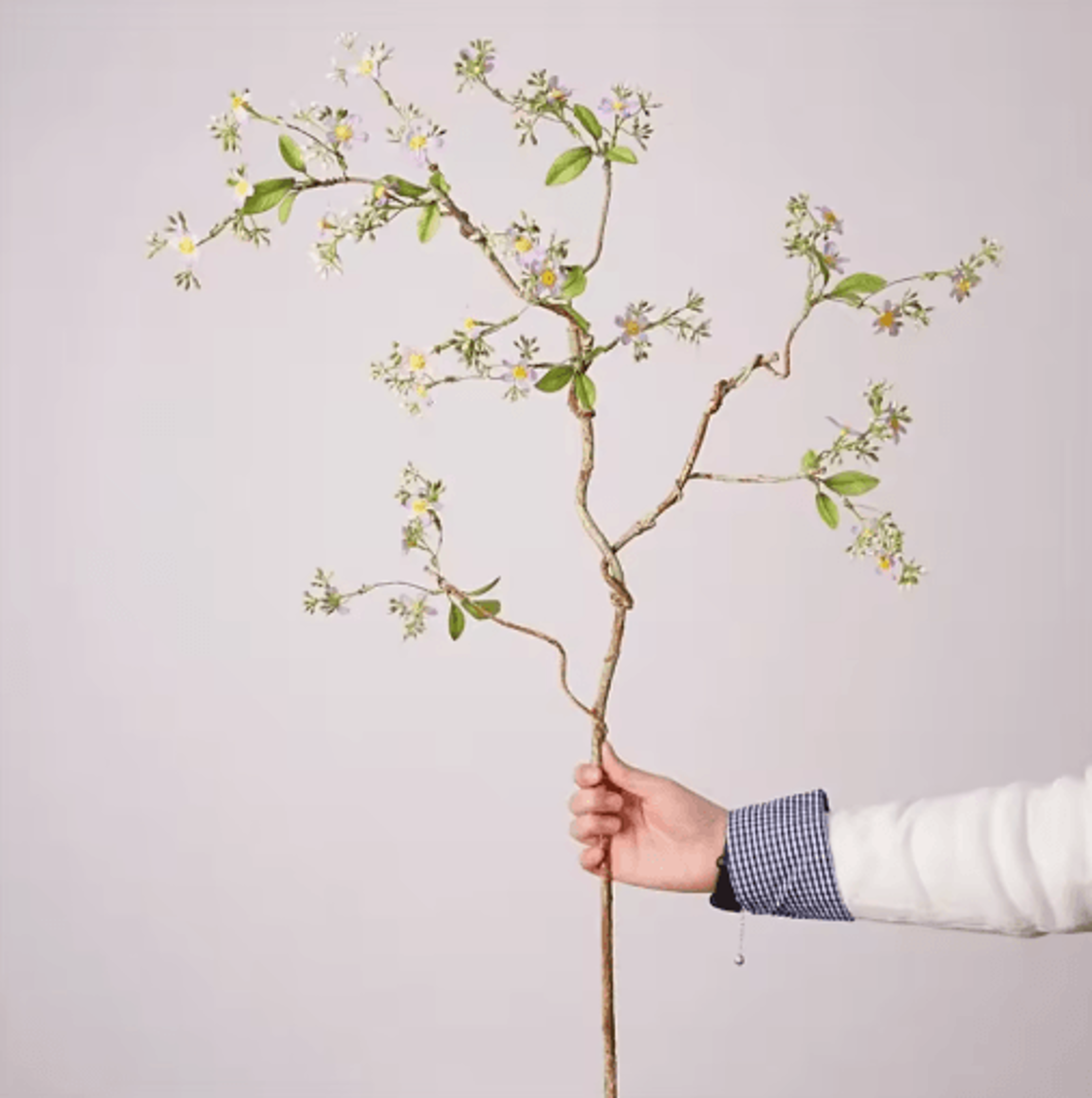 120cm Artificial Willow Branch Realistic Luxury Tree Decor For Home  Living Room 2