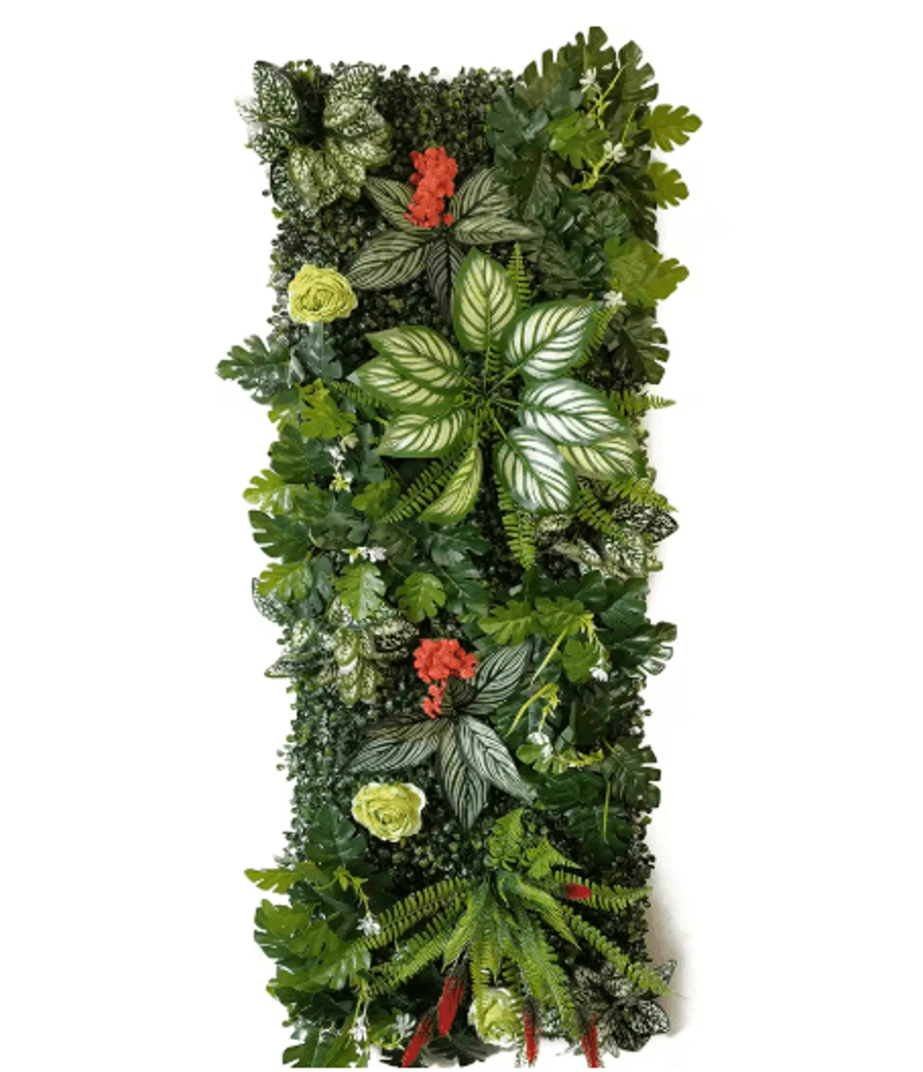 Artificial Chlorophytum Grass Wall Panel Greenery Wall Decor For Garden  Home 4