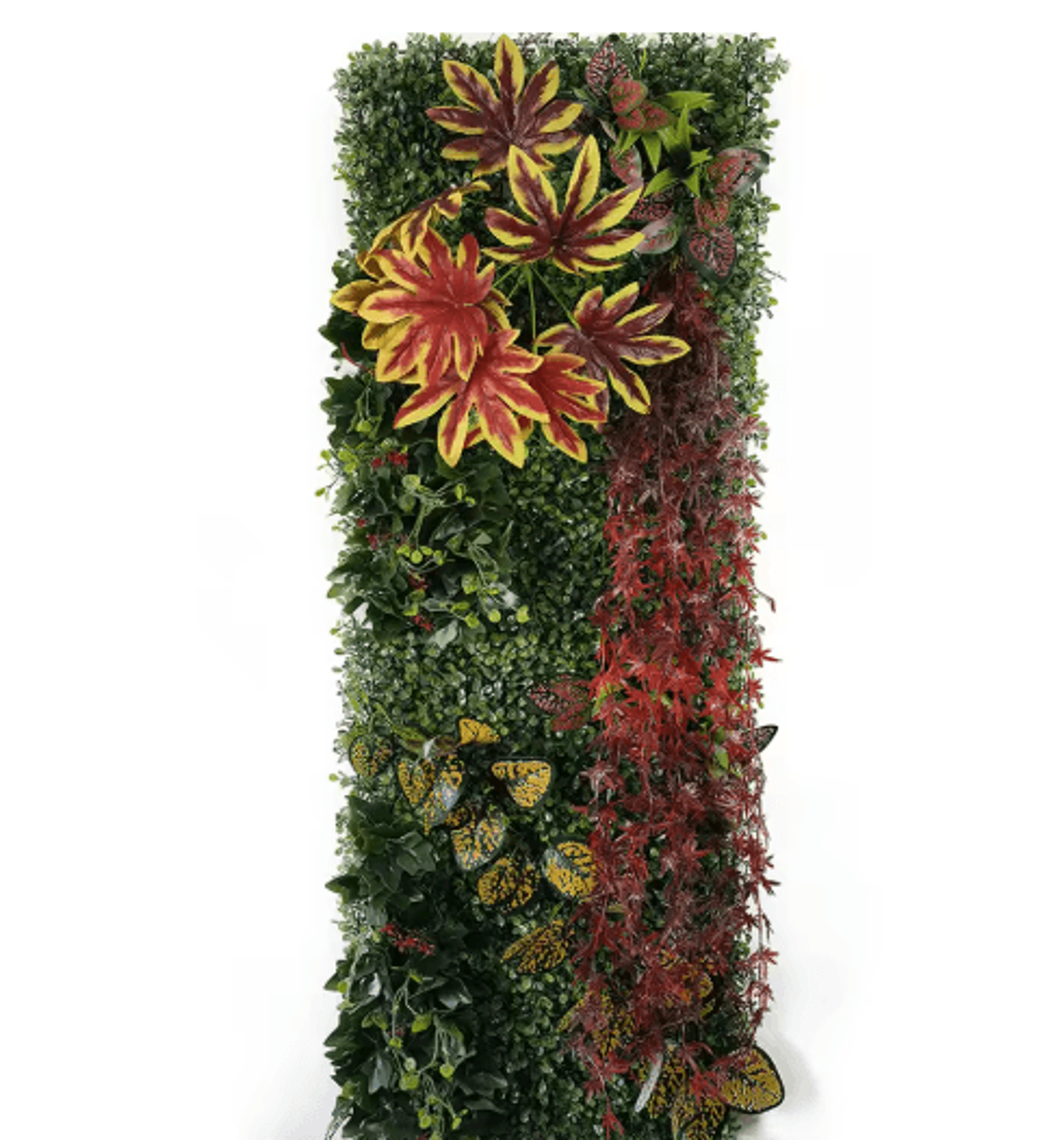Artificial Chlorophytum Grass Wall Panel Greenery Wall Decor For Garden  Home 6