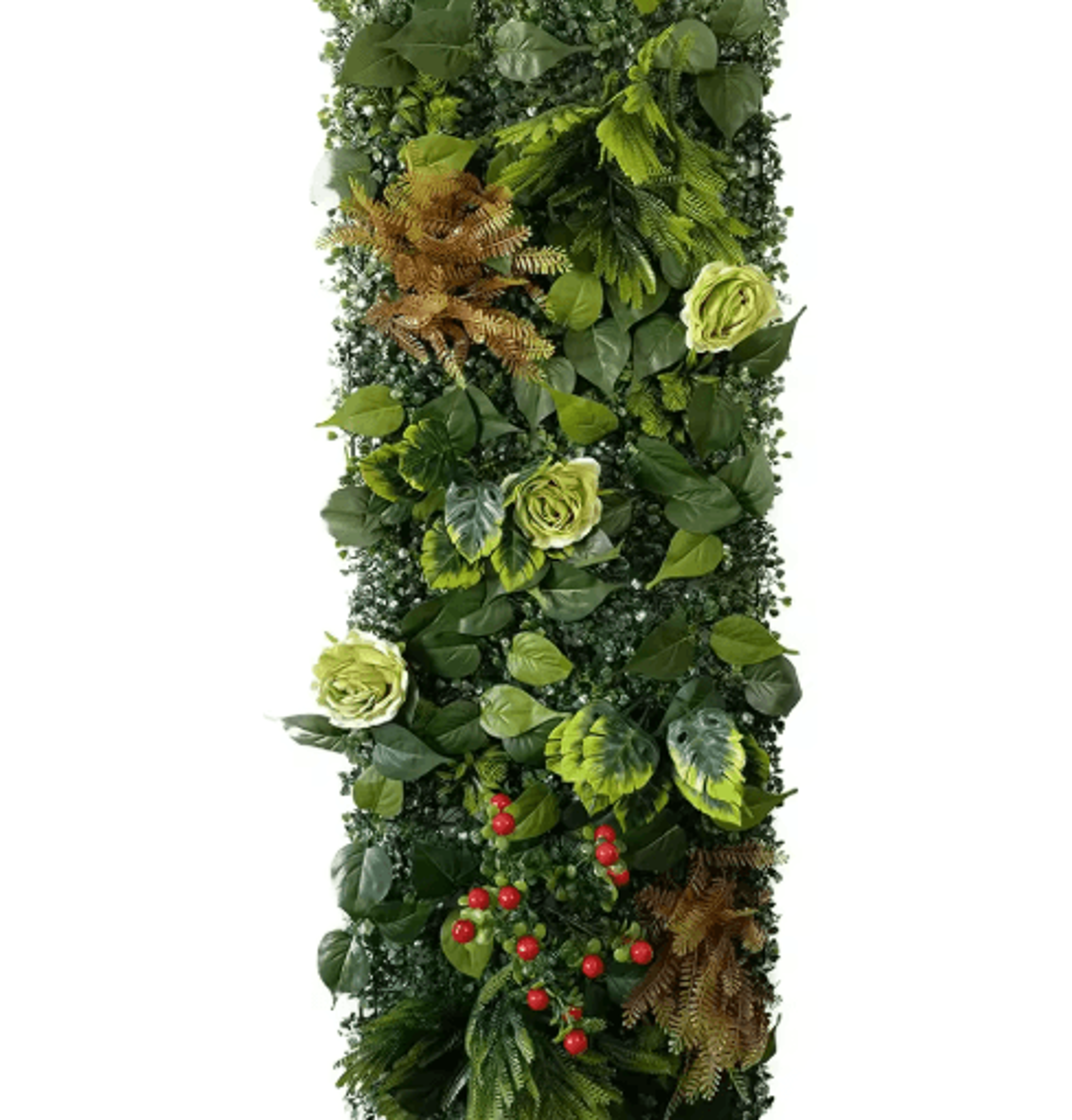 Artificial Chlorophytum Grass Wall Panel Greenery Wall Decor For Garden  Home 9