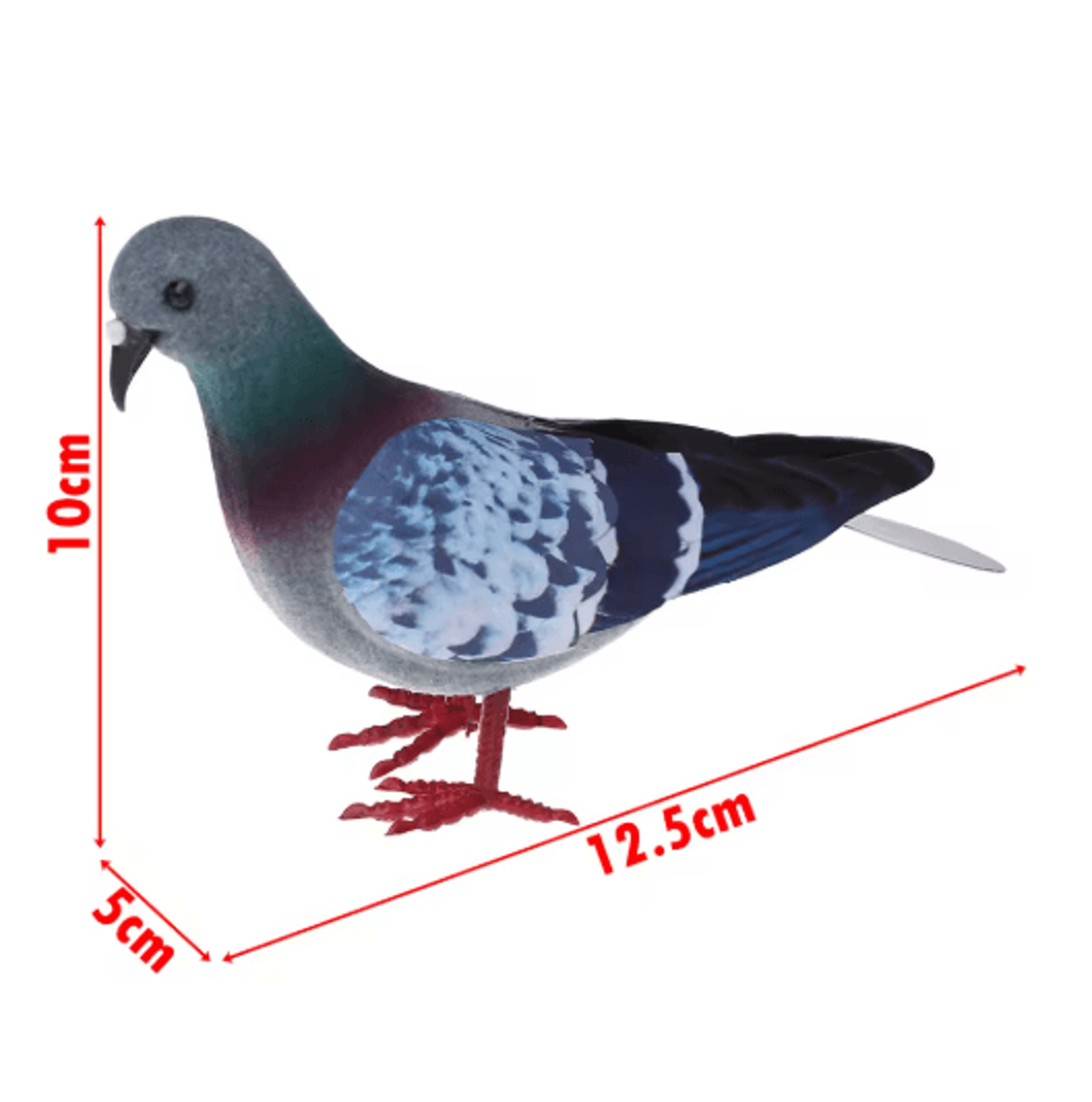 Artificial Dove  Pigeon Model Realistic Bird Decor For Wedding  Photography 7