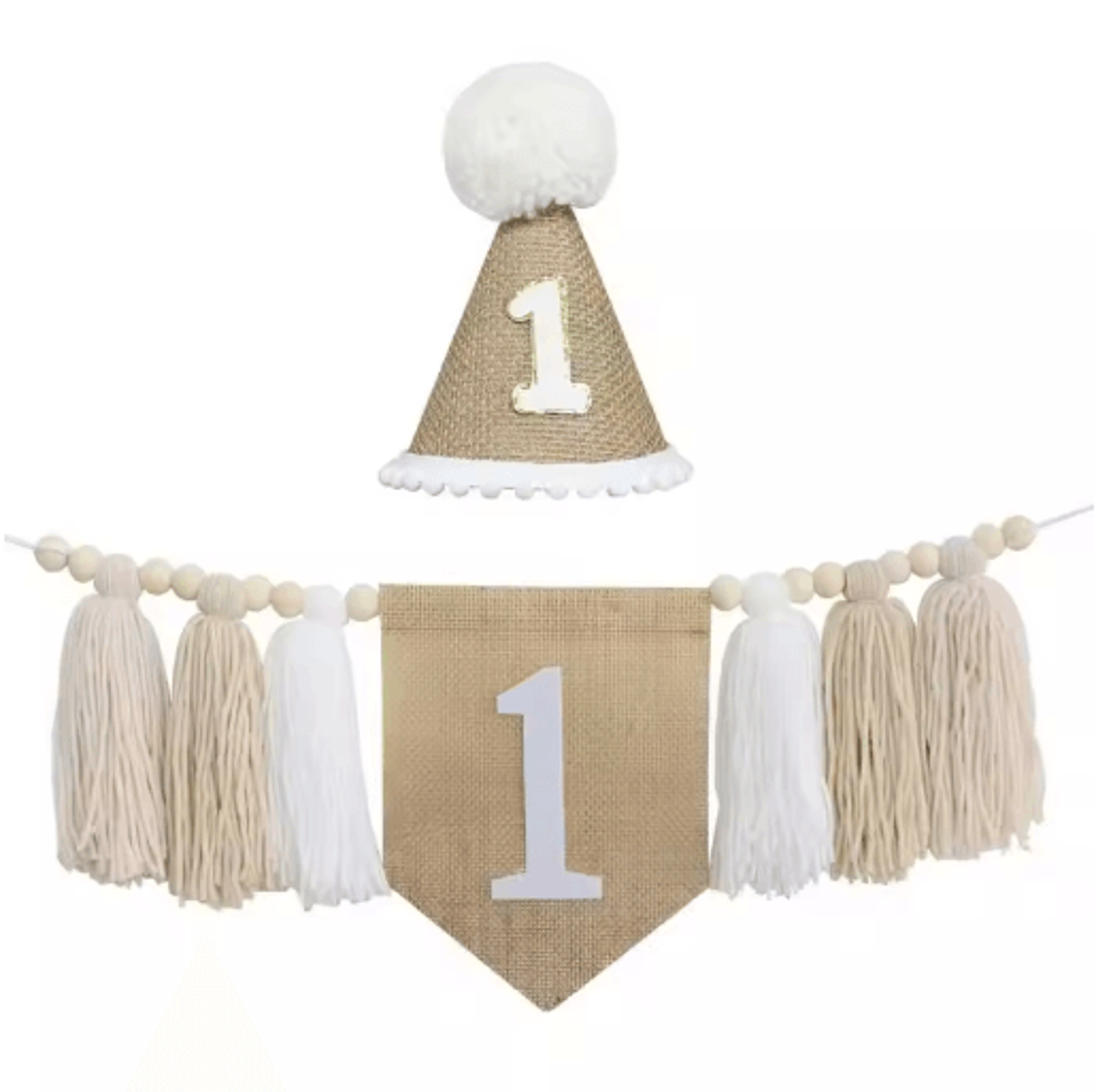 Boho 1st Birthday High Chair Banner Baby First Birthday Party Decor 2