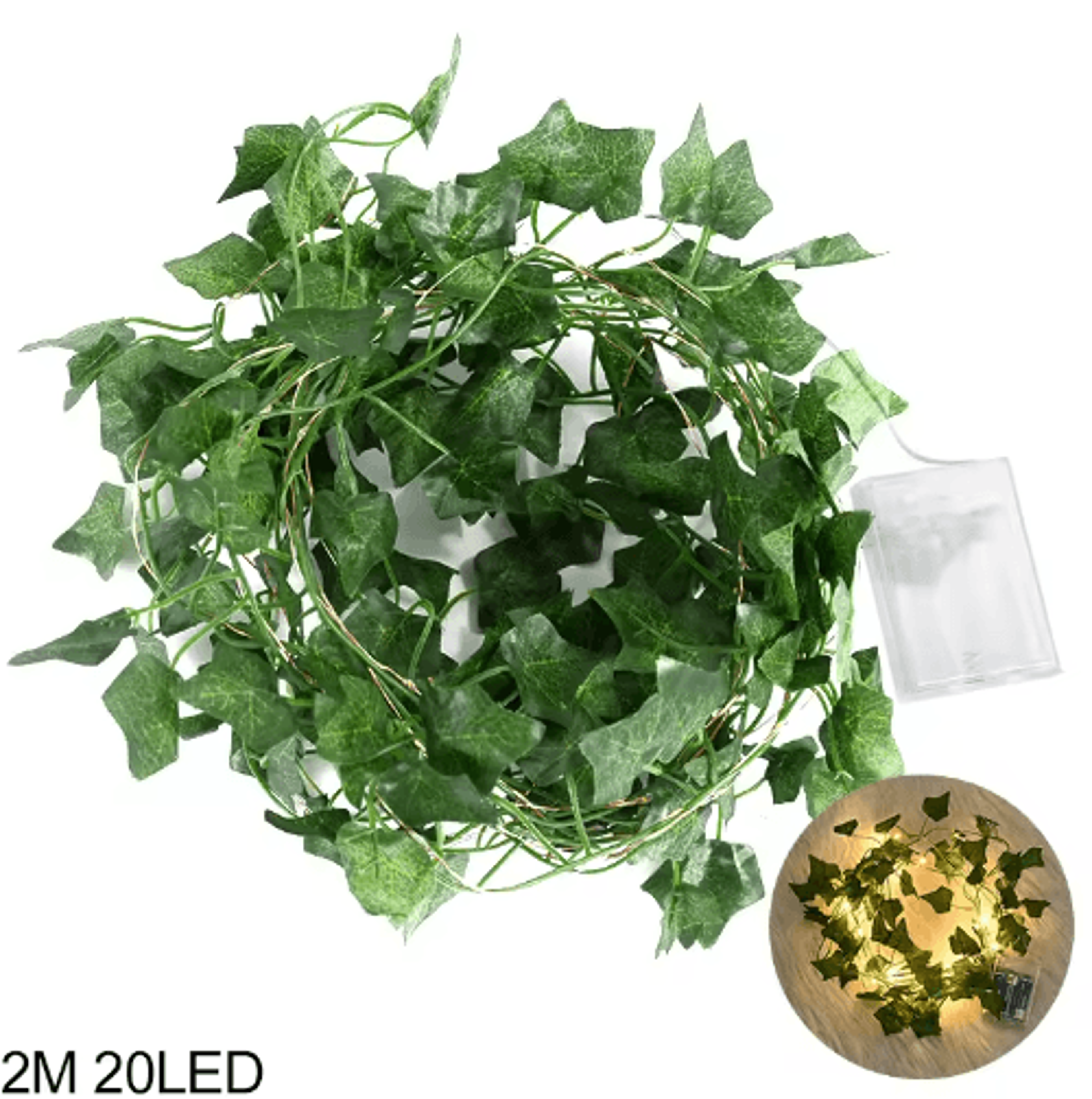 LED Leaf Vine String Lights  Artificial Greenery Garland Fairy Lights For Home  Events 3