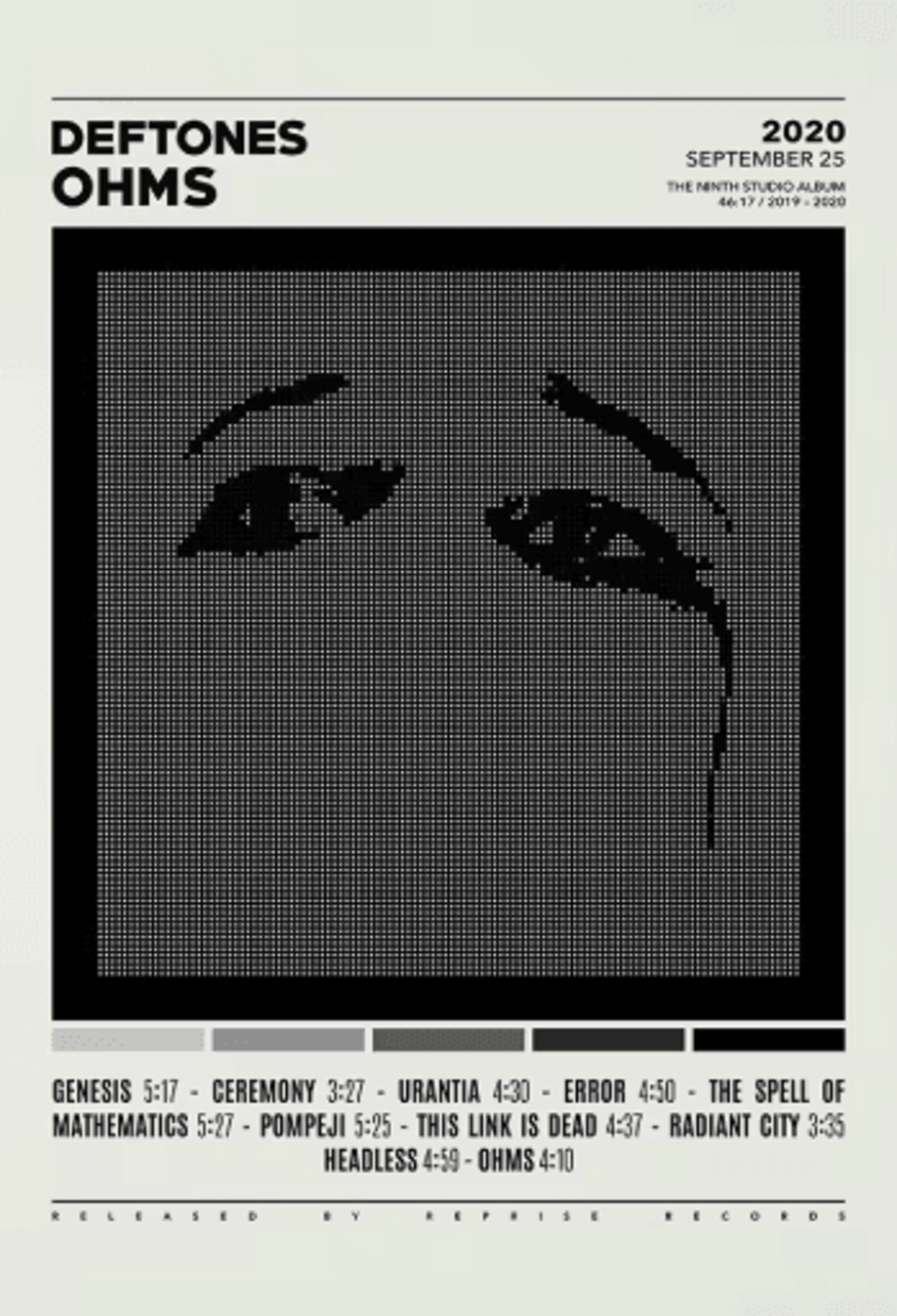 Deftones Album Cover Canvas Poster Rock Band Wall Art Decor 1