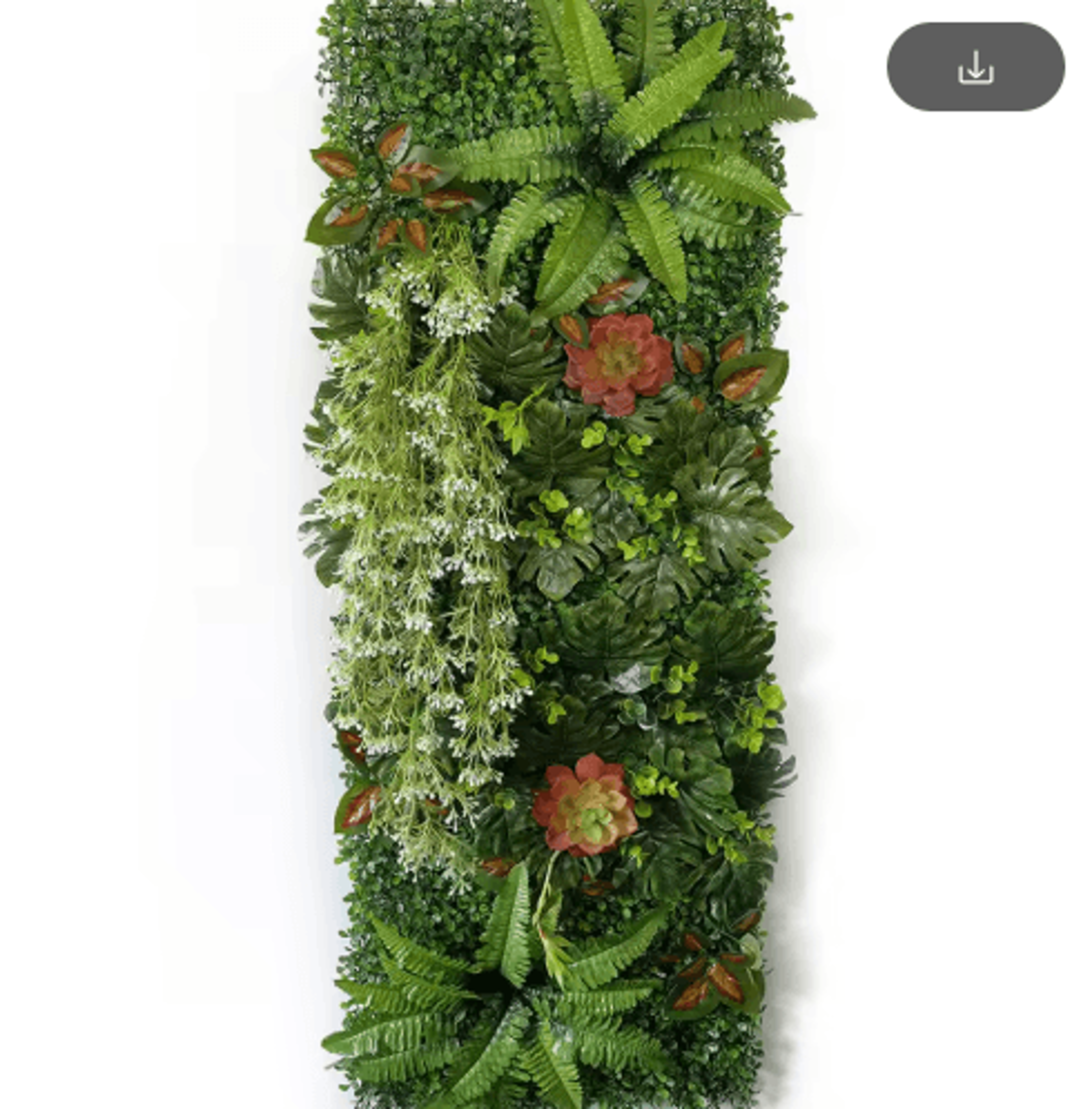 Artificial Eucalyptus Green Wall Panel  Wedding Backdrop  Grid Decor 40by120cm 2
