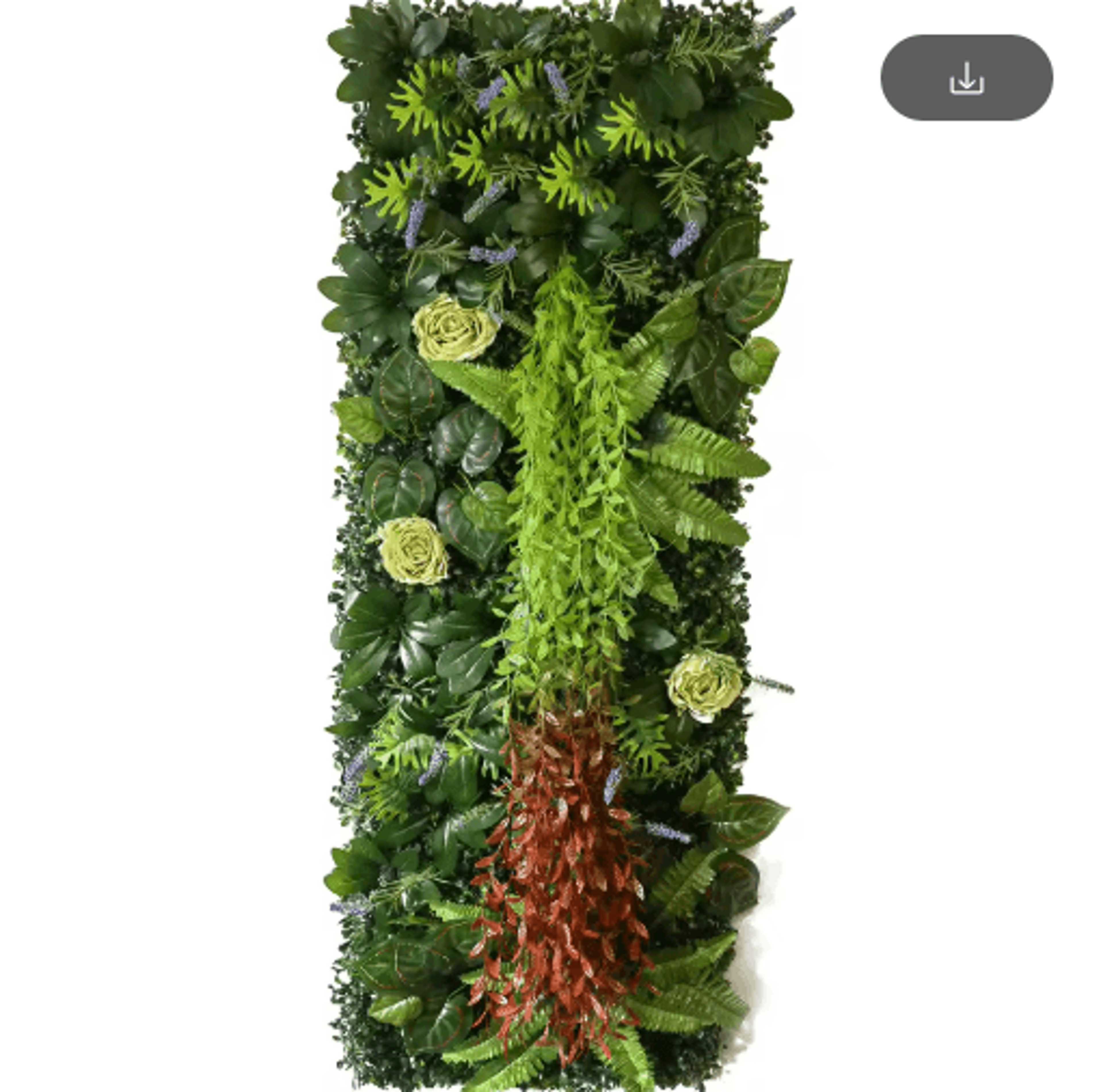 Artificial Grass Wall Panel  40by120cm Faux Greenery Backdrop Decor 1