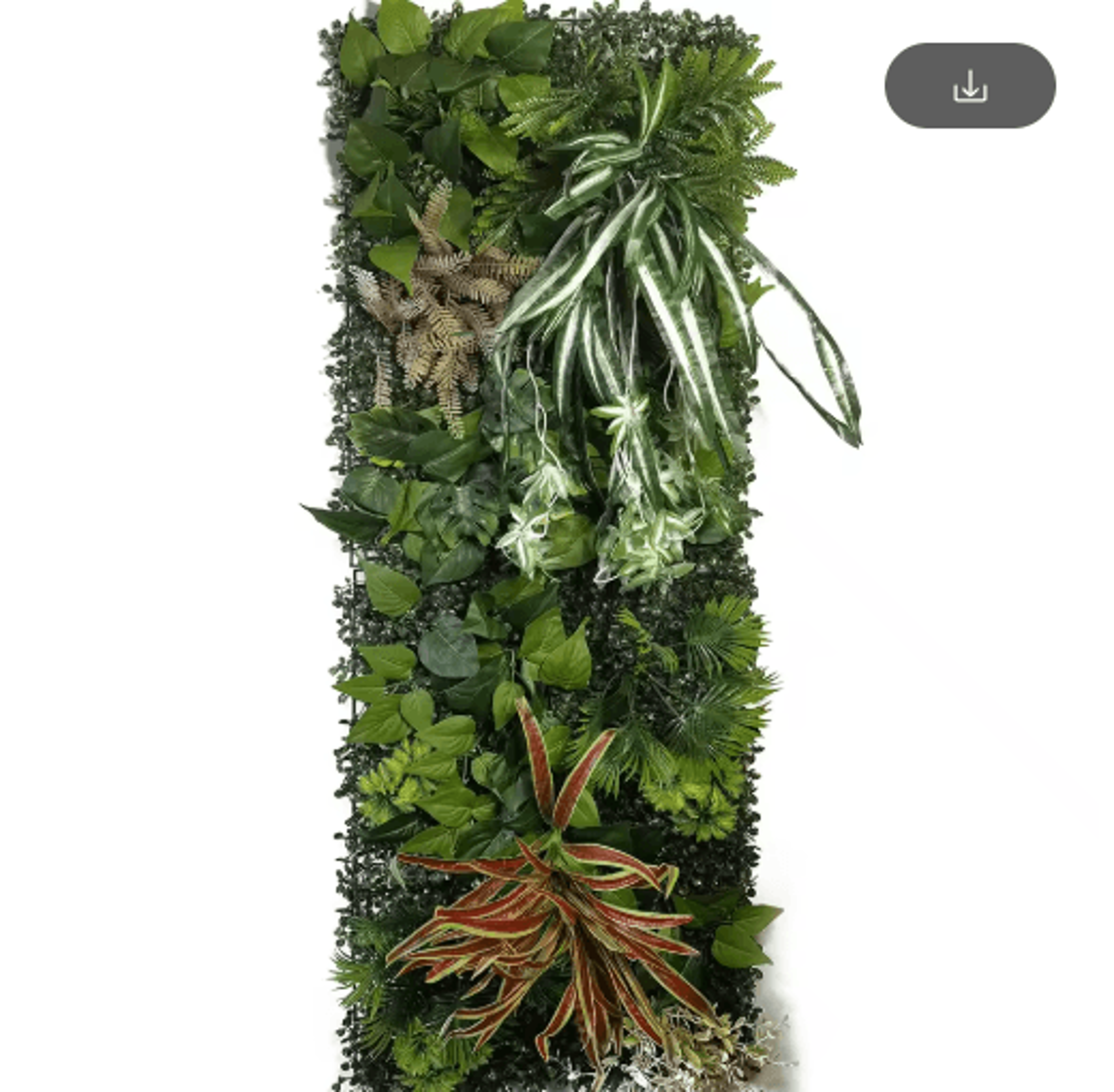 Artificial Grass Wall Panel  40by120cm Faux Greenery Backdrop Decor 16