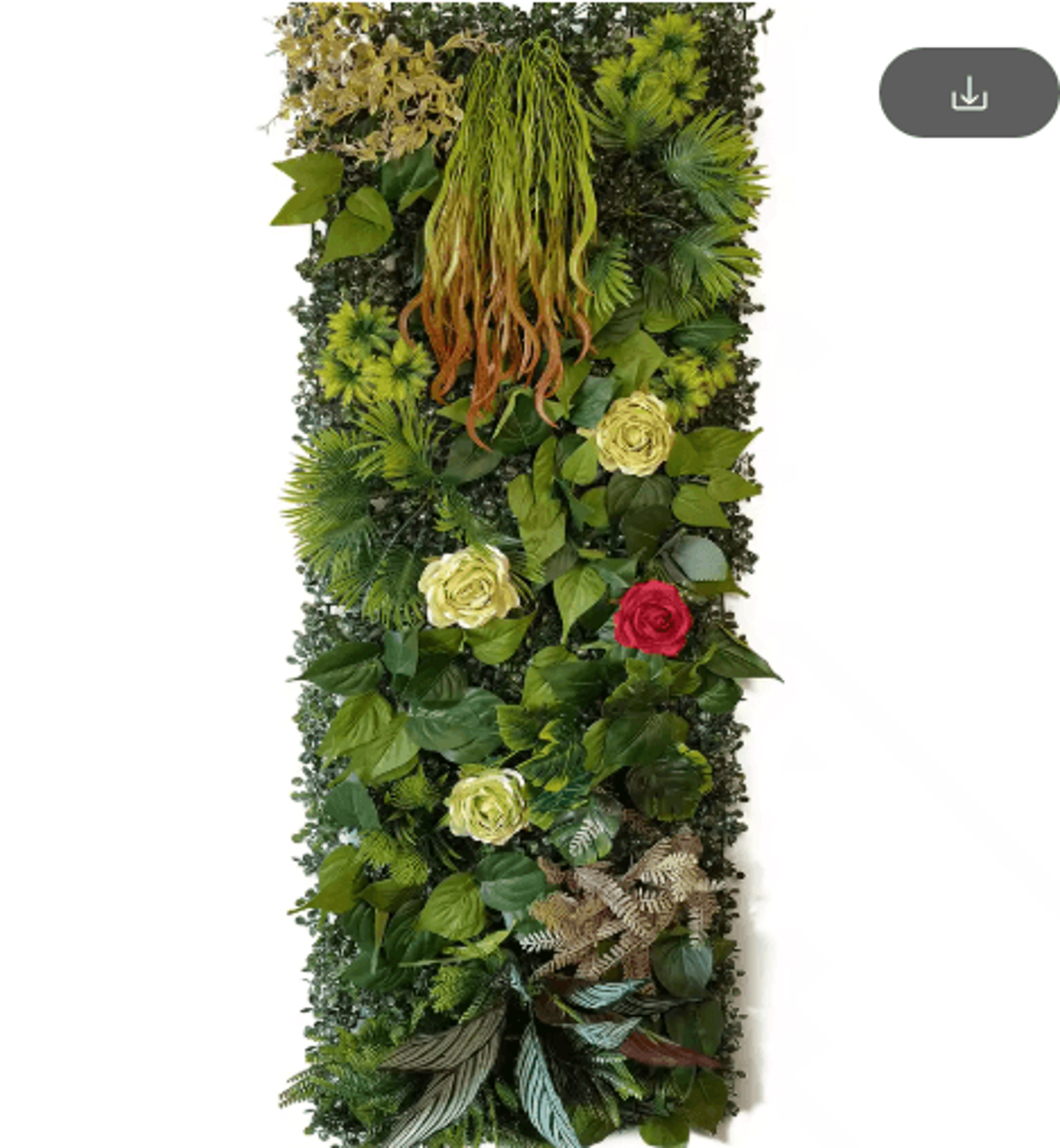 Artificial Grass Wall Panel  40by120cm Faux Greenery Backdrop Decor 6