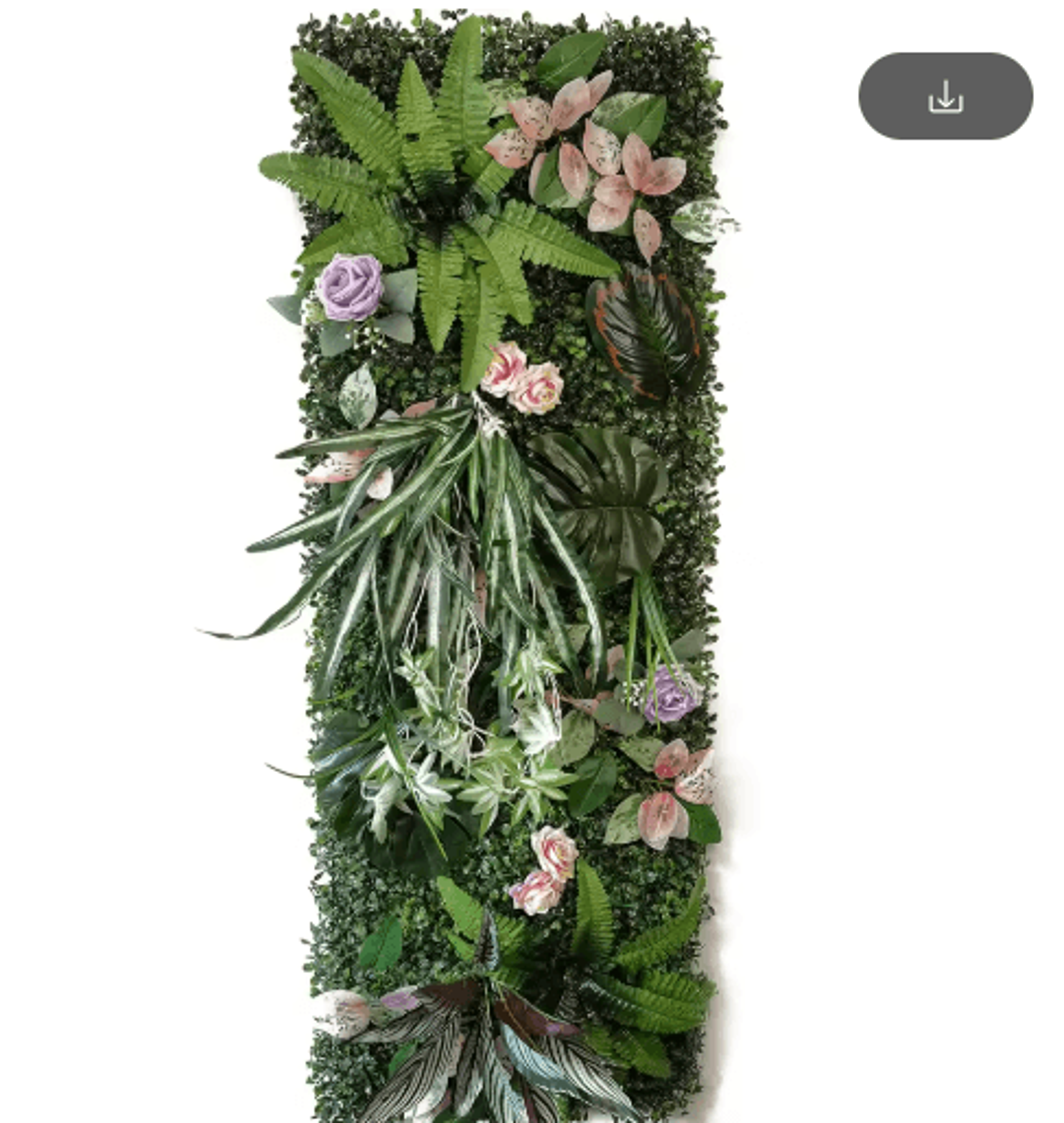 Artificial Grass Wall Panel  40by120cm Faux Greenery Backdrop Decor 7