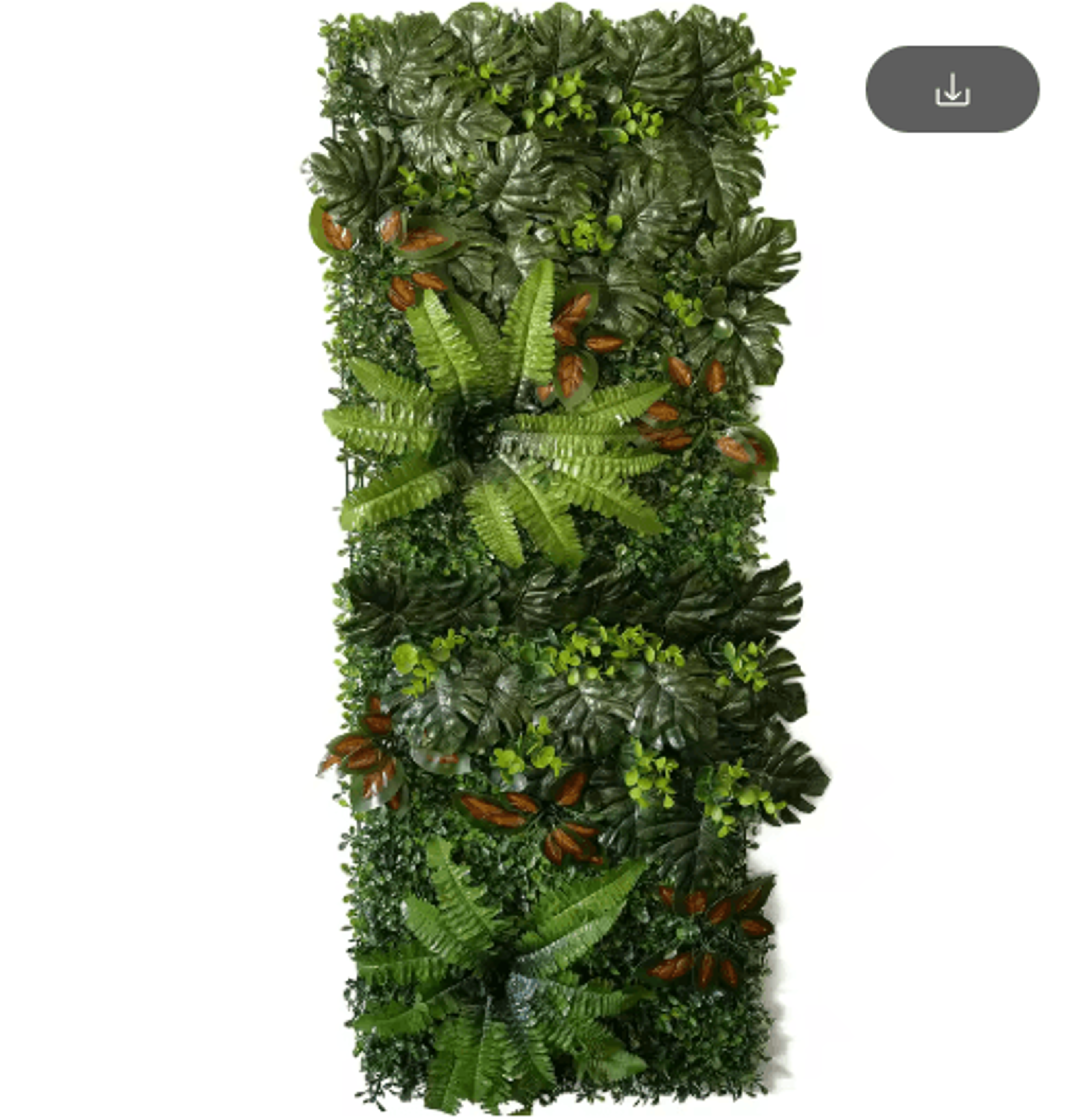Artificial Grass Wall Panel  40by120cm Faux Greenery Backdrop Decor 25