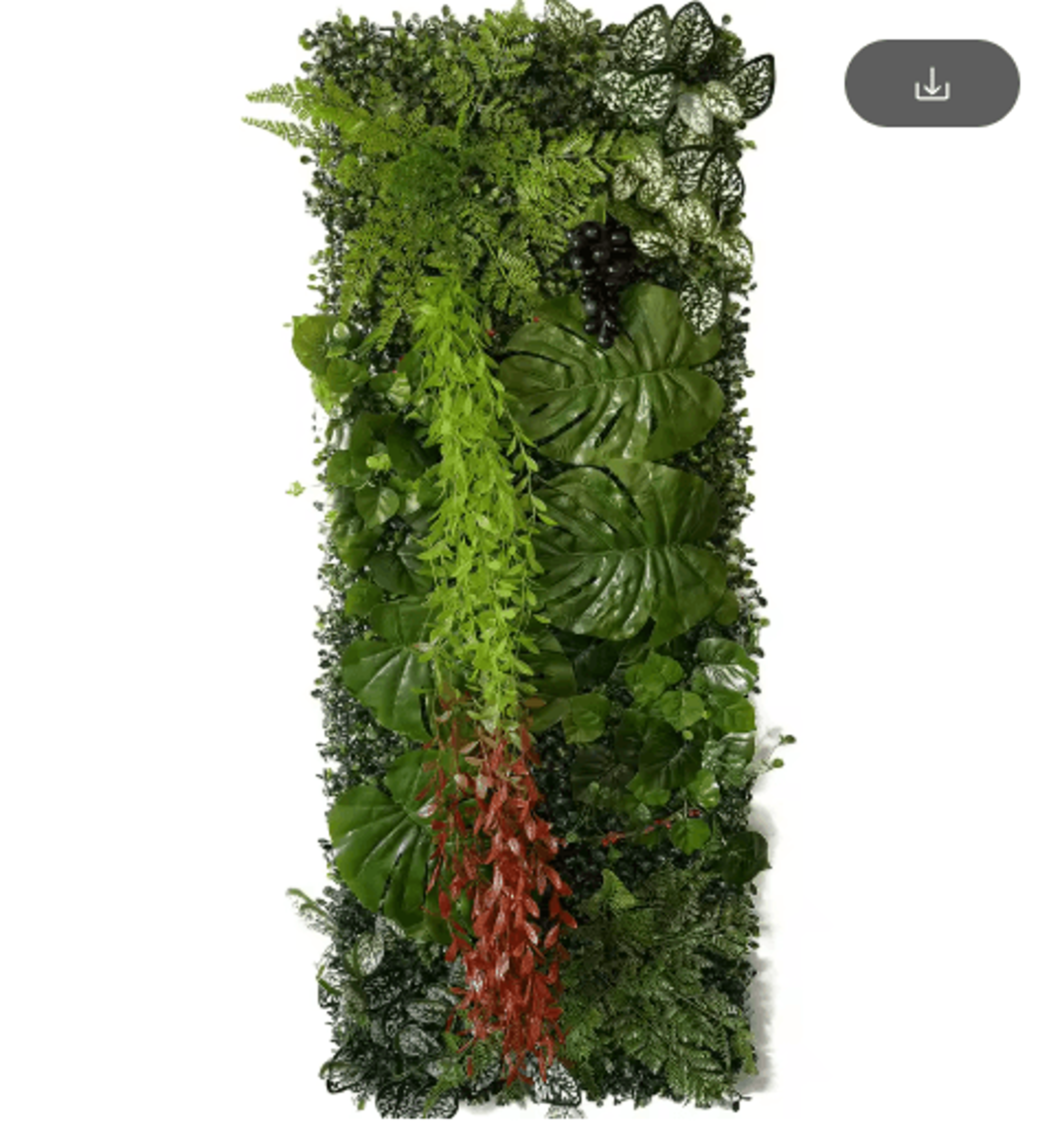 Artificial Grass Wall Panel  40by120cm Faux Greenery Backdrop Decor 26