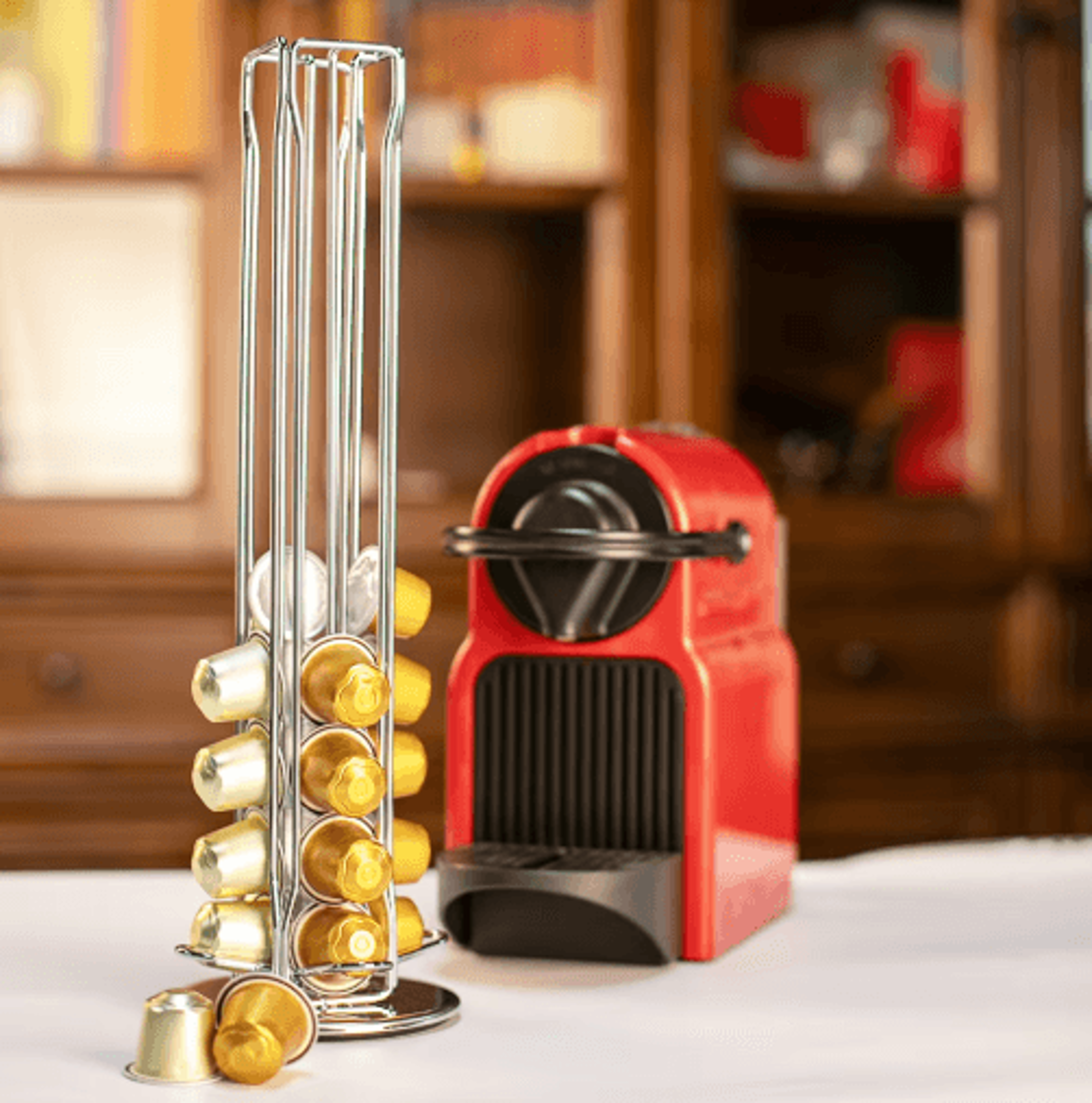 360 Rotating Coffee Capsule Holder  40Pod Storage Rack Stand 2
