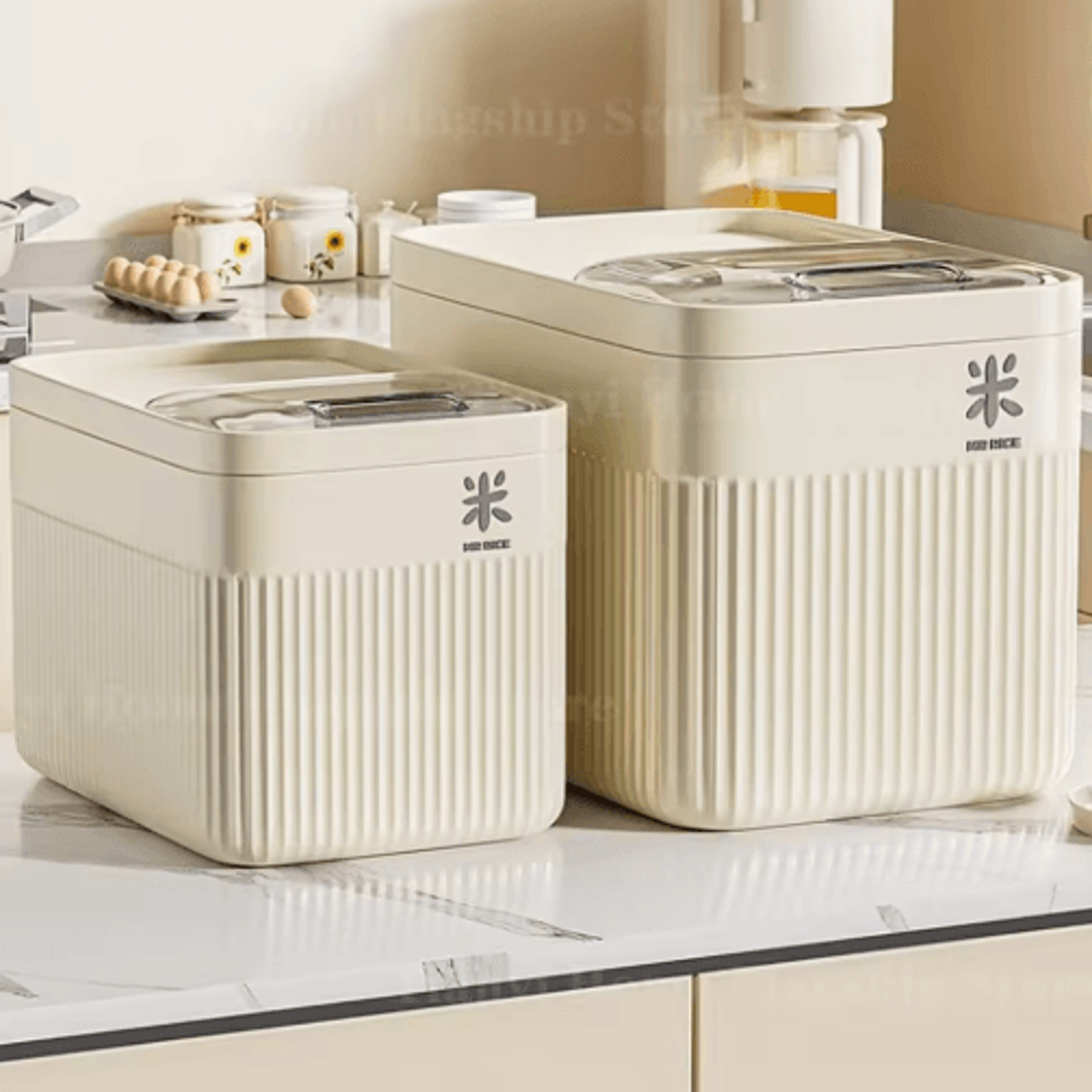 Airtight Rice Storage Container  MoistureProof Grain Bin 51015KG 7