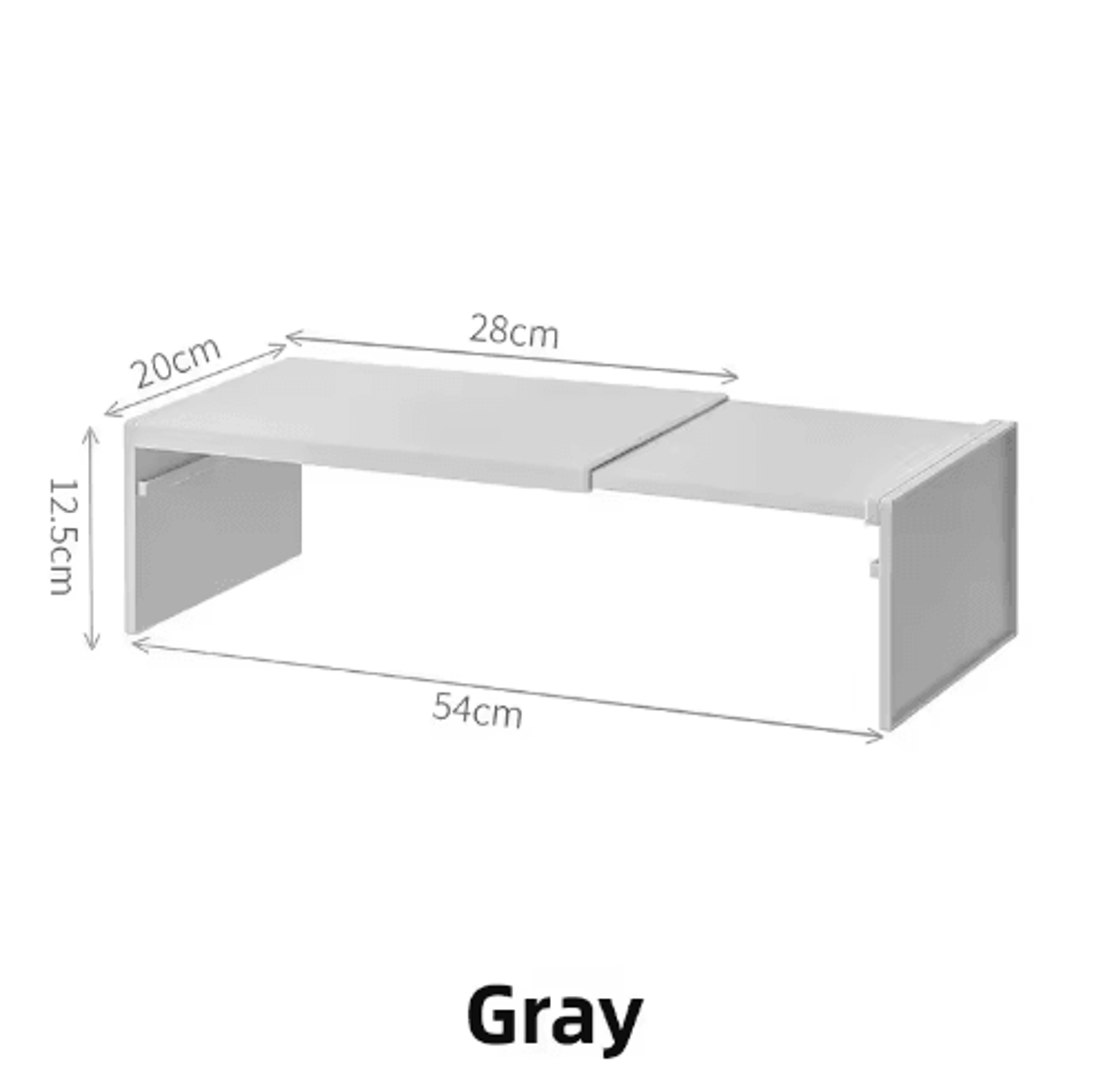 Retractable MultiLayer Kitchen Shelf  Adjustable Cabinet  Fridge Organizer 1