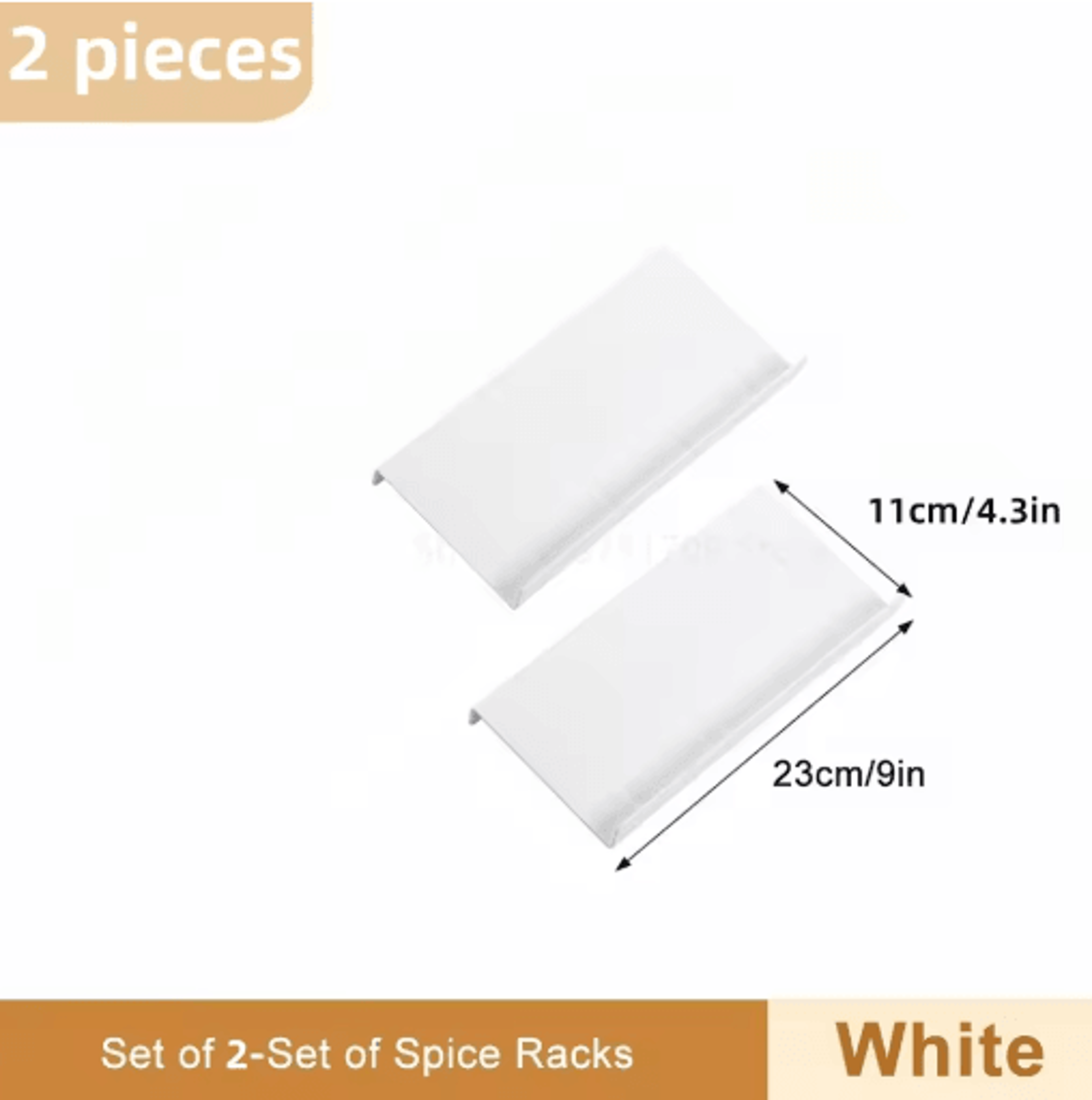 4Layer Adjustable Spice Rack Organizer For Drawer  Pantry Storage 4