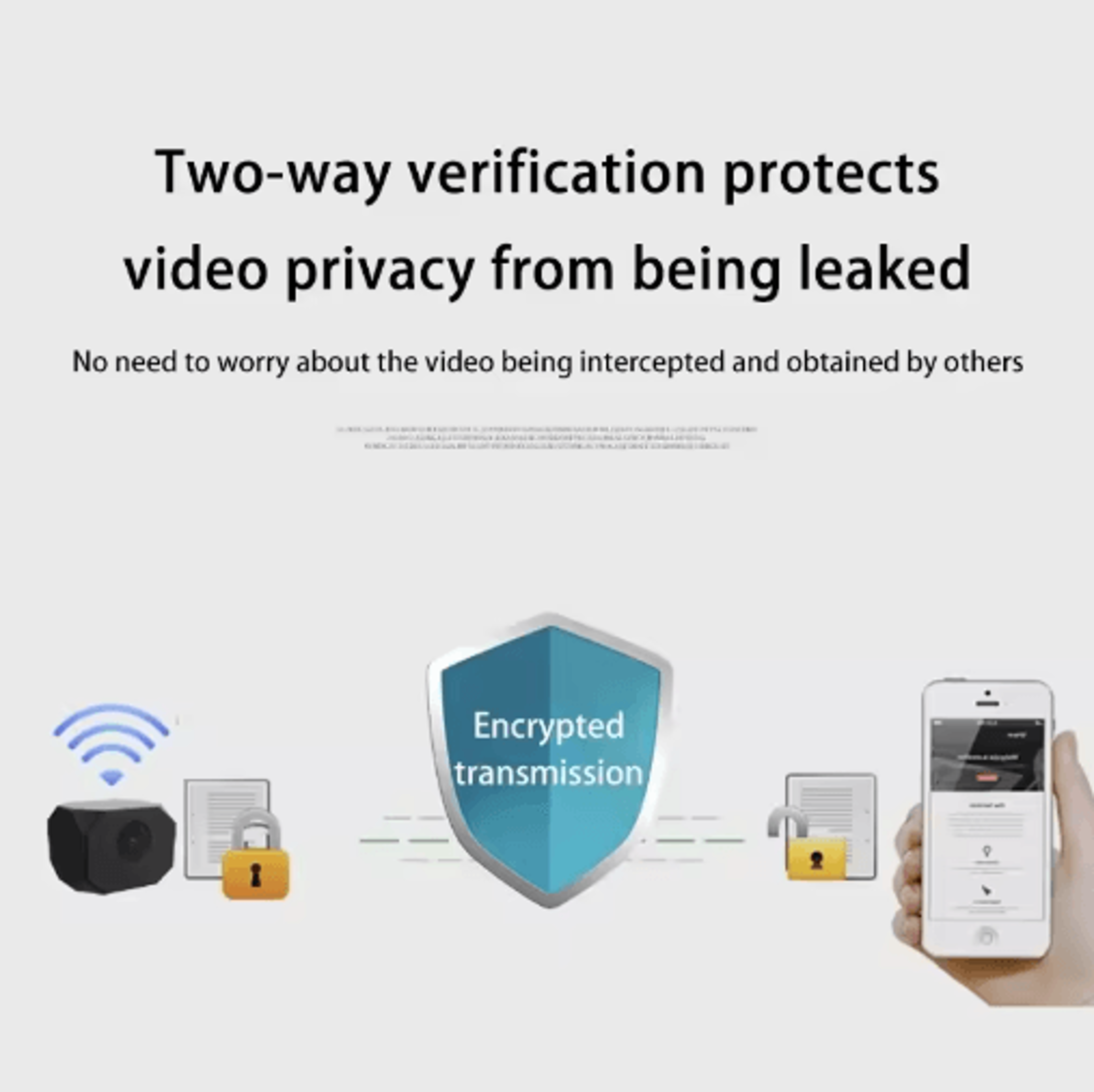 SecureView 4K Mini WiFi IP Camera Portable Remote Monitoring HD Security Cam 3