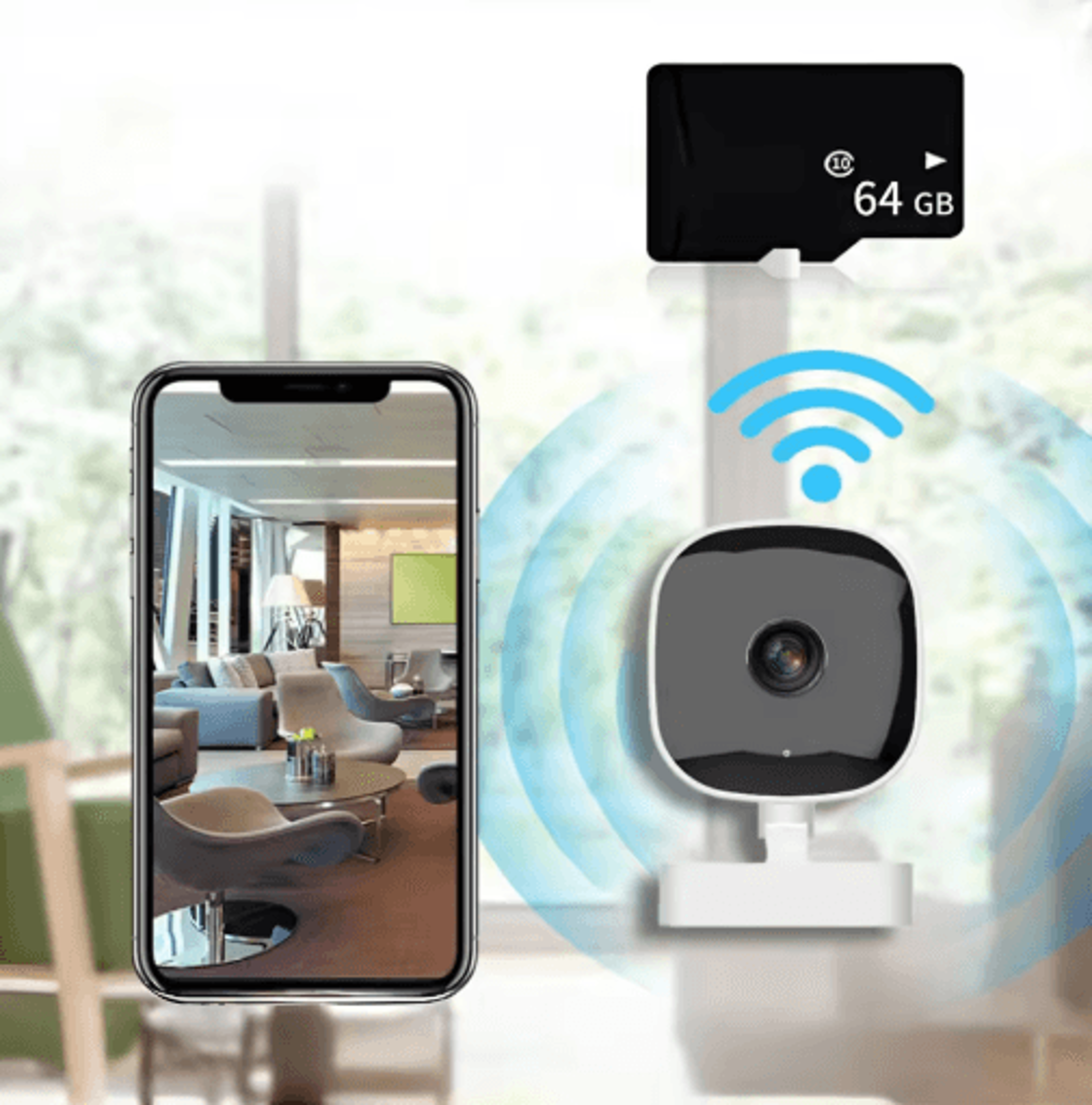 4K Mini WiFi Security Camera With Night Vision  Motion Detection Waterproof Outdoor Surveillance Ca 1